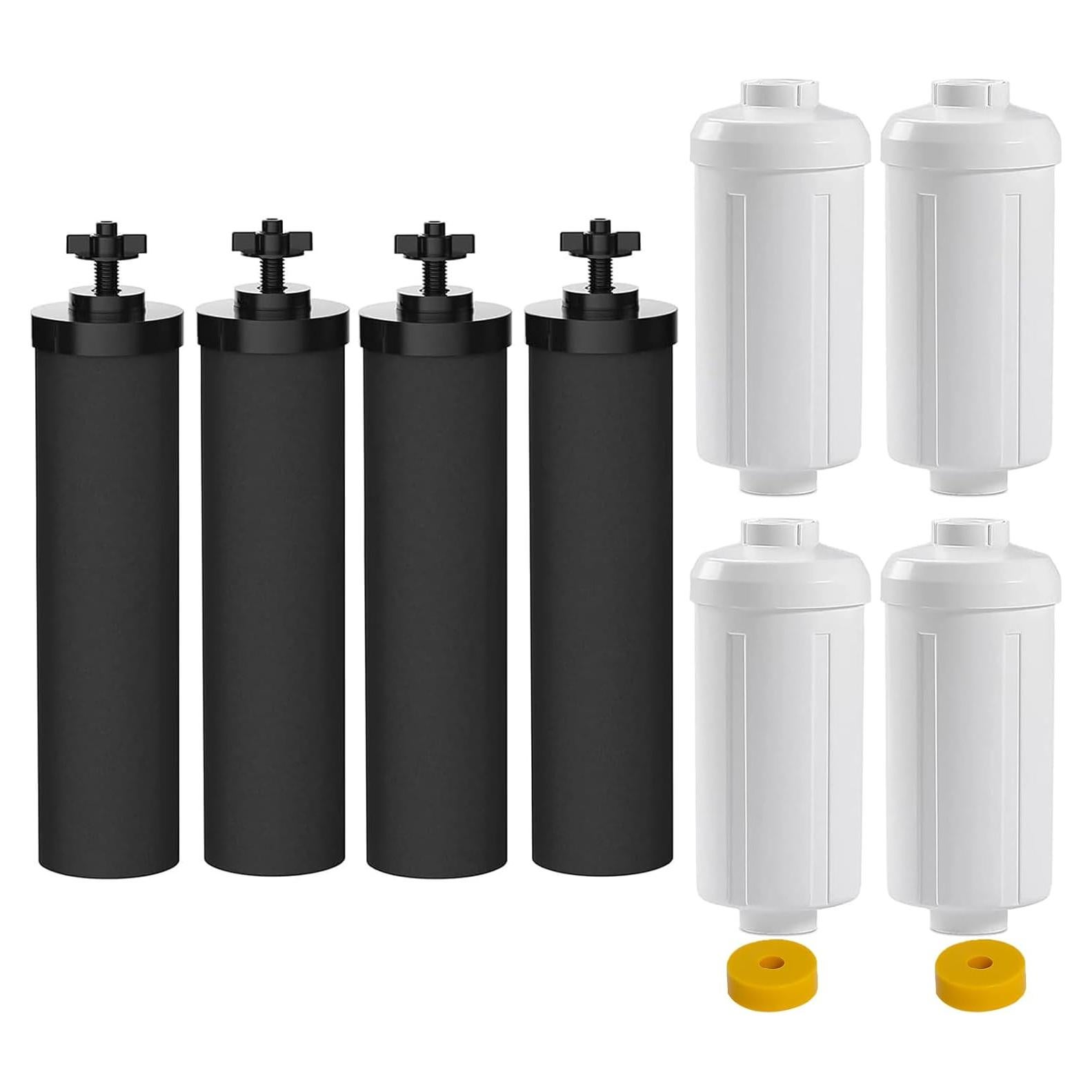 Filtro de Agua Wadoy para Sistema Berkey - 8 Piezas Carbón Activado