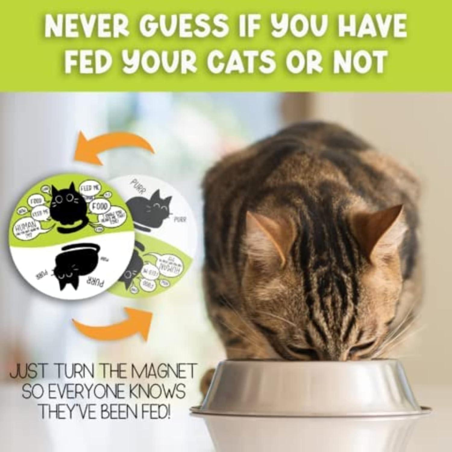 Imán Gótico para Alimentar Gato - Bazaar Encounters