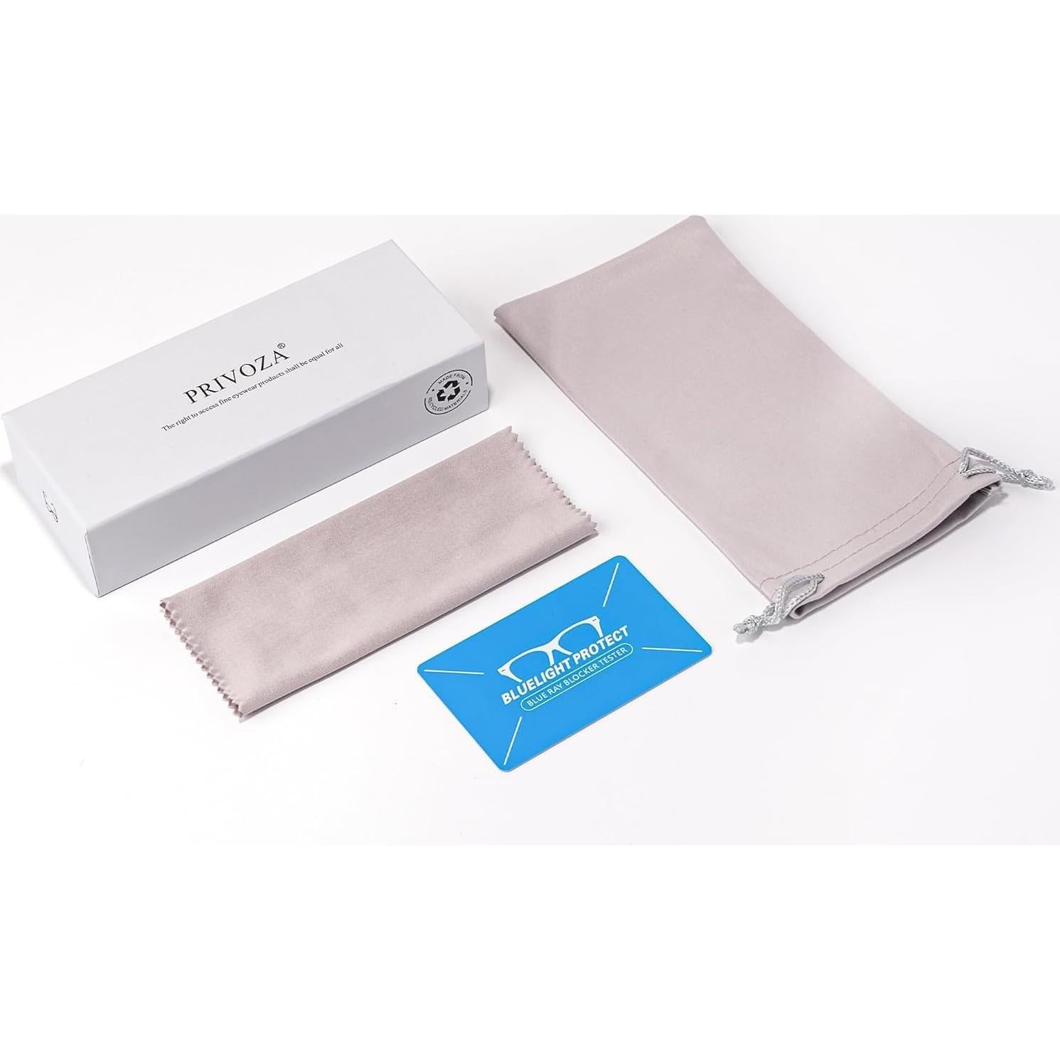 Gafas de Luz Azul PRIVOZA con Protección UV400 y Comodidad