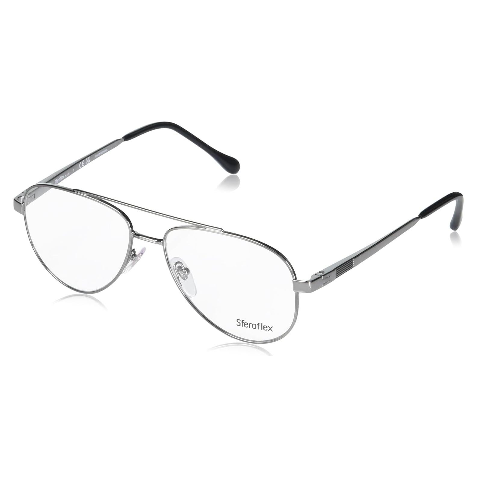 Montura de Gafas Sferoflex SF2297 Aviador Metal Gunmetal
