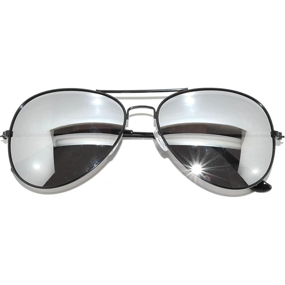 Gafas de sol aviador OWL Espejo negro 50mm Unisex