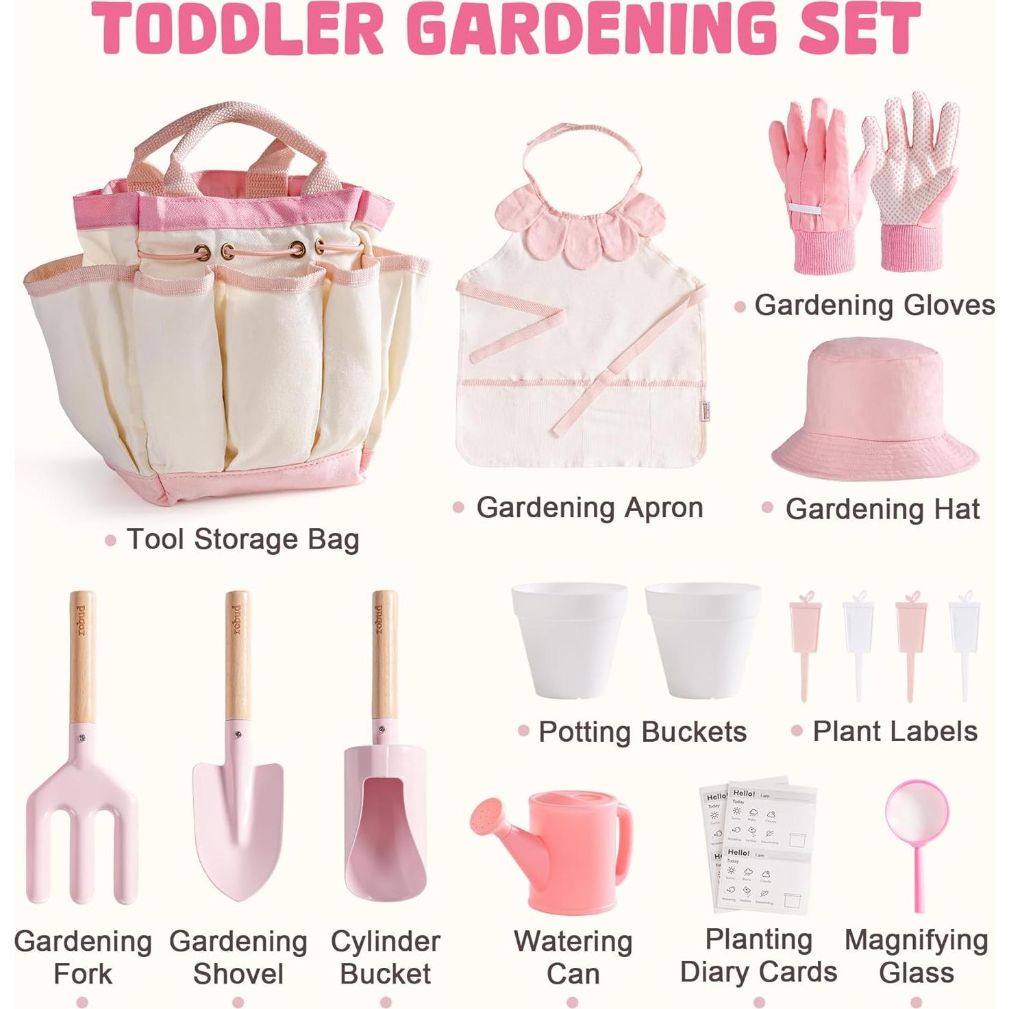 Conjunto de Jardinería para Niños ROBUD WRP51 - 5 Piezas