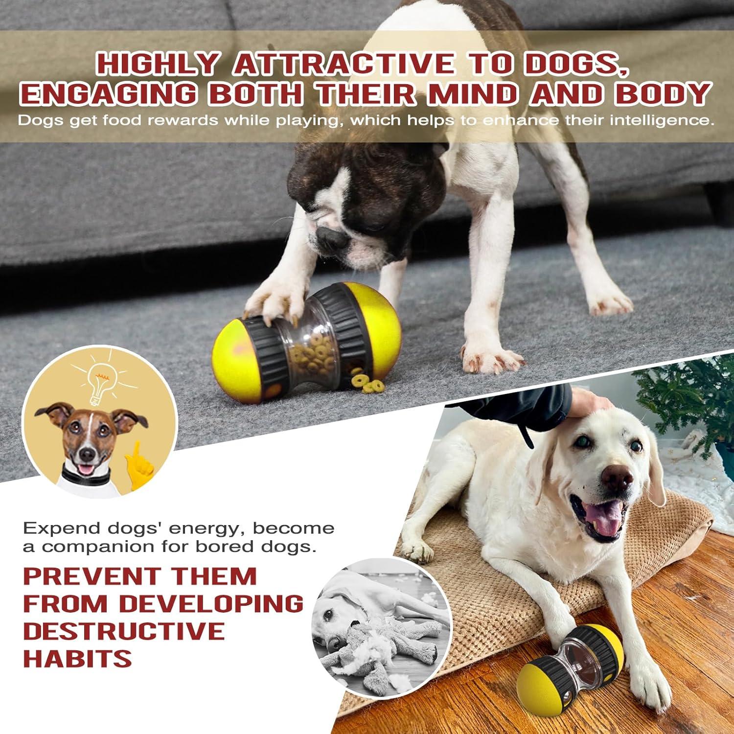 Juguete Interactivo para Perros Mloowa Dispensador Ajustable