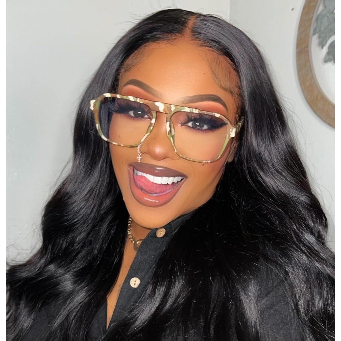 Gafas VOOGLAM Aviador Anti-Luz Azul para Ojos Secos