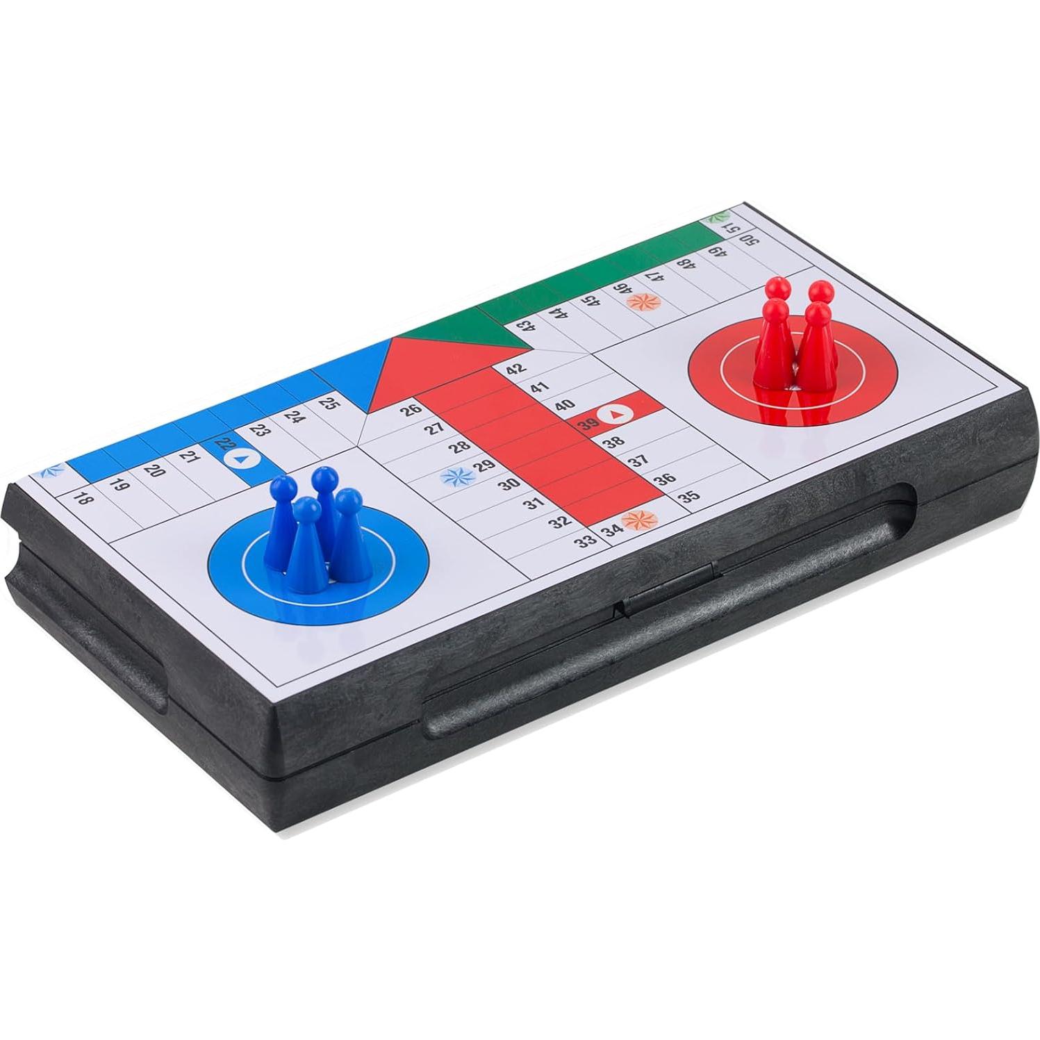 Juego de Ludo Magnético Plegable KOKOSUN 24 cm para Viajes