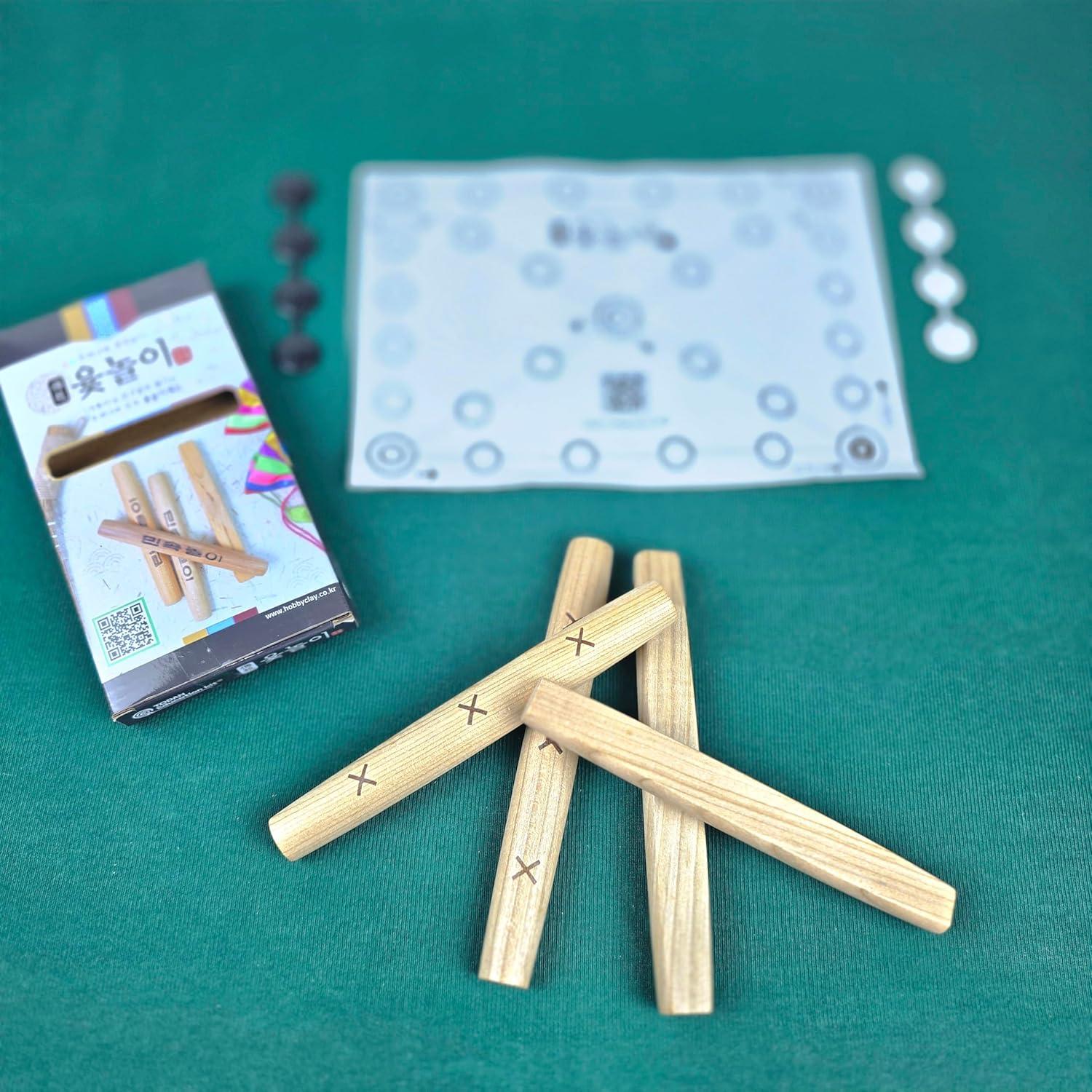 Juego de Mesa YUT Nori Coreano - Tradicional Familiar Educativo