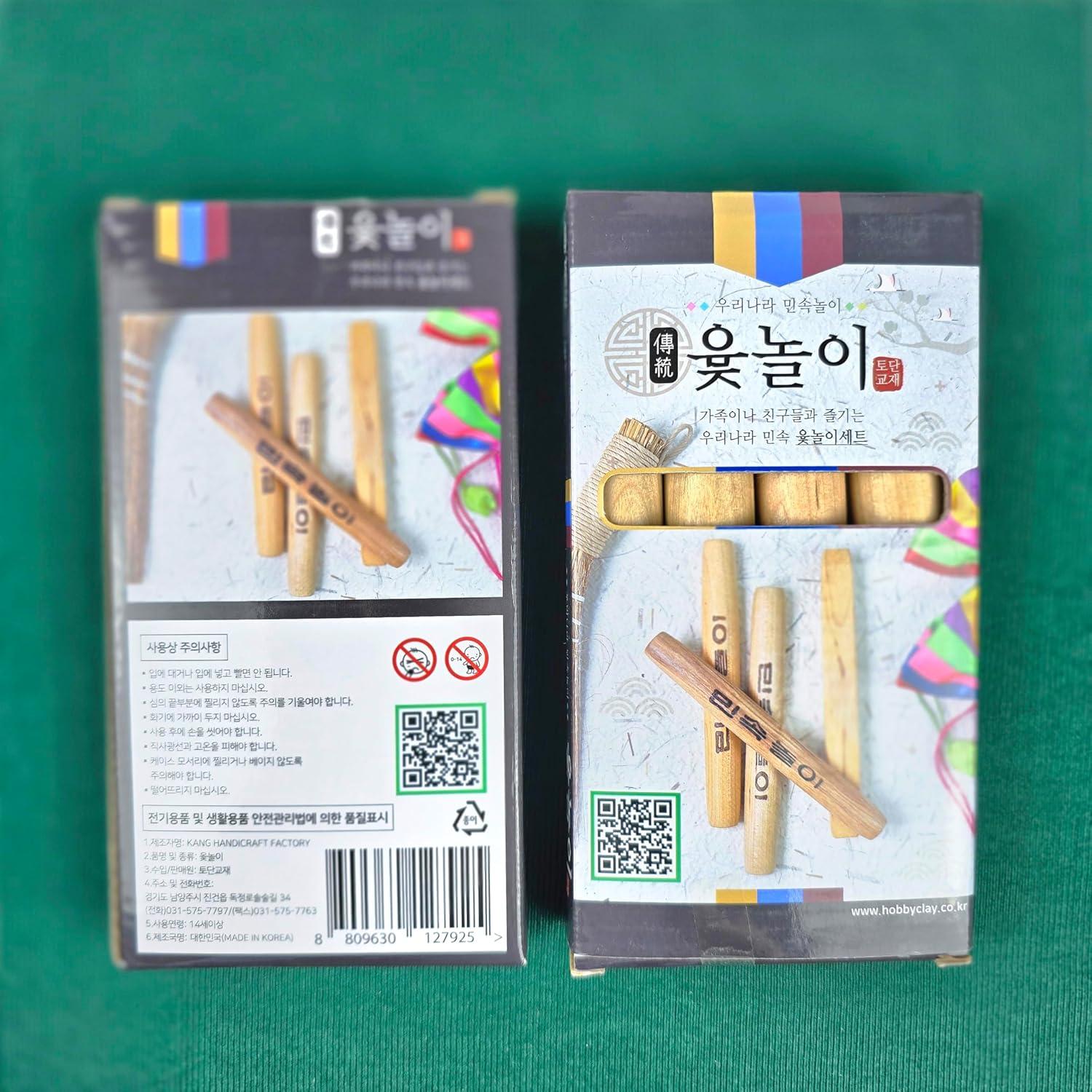 Juego de Mesa YUT Nori Coreano - Tradicional Familiar Educativo