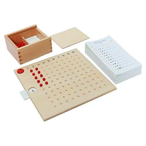 Tablero de Multiplicación Montessori DANNI para Bebés +3 Años