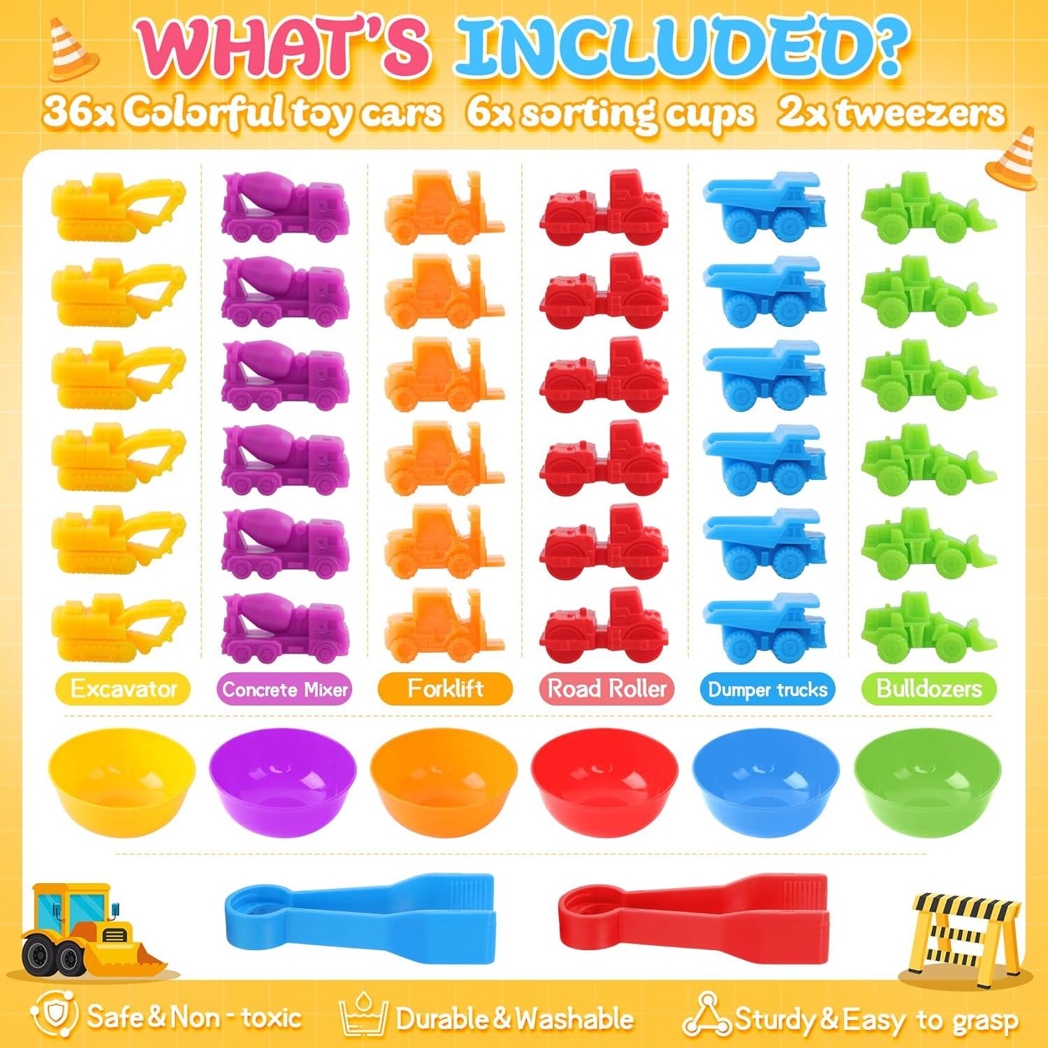 Juguetes de Clasificación RAEQKS para Niños 3-6 Años