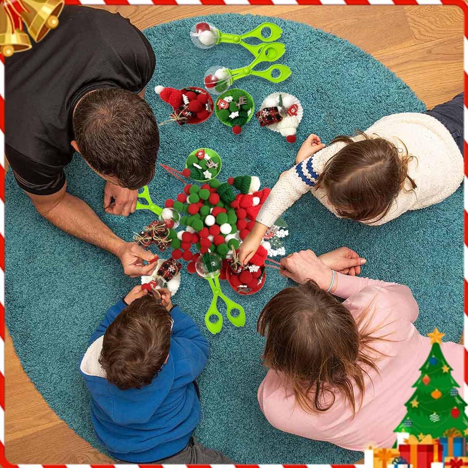 Relleno de Bin Sensorial Navidad Unvola 176 Piezas Juguetes