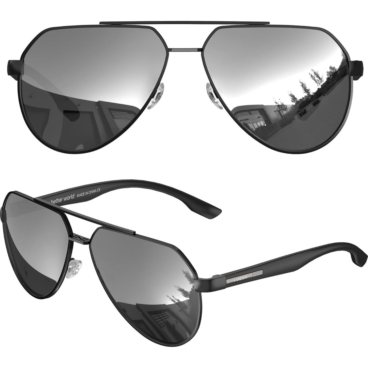 Gafas de sol LUENX Aviador Polarizadas UV400 para Hombres
