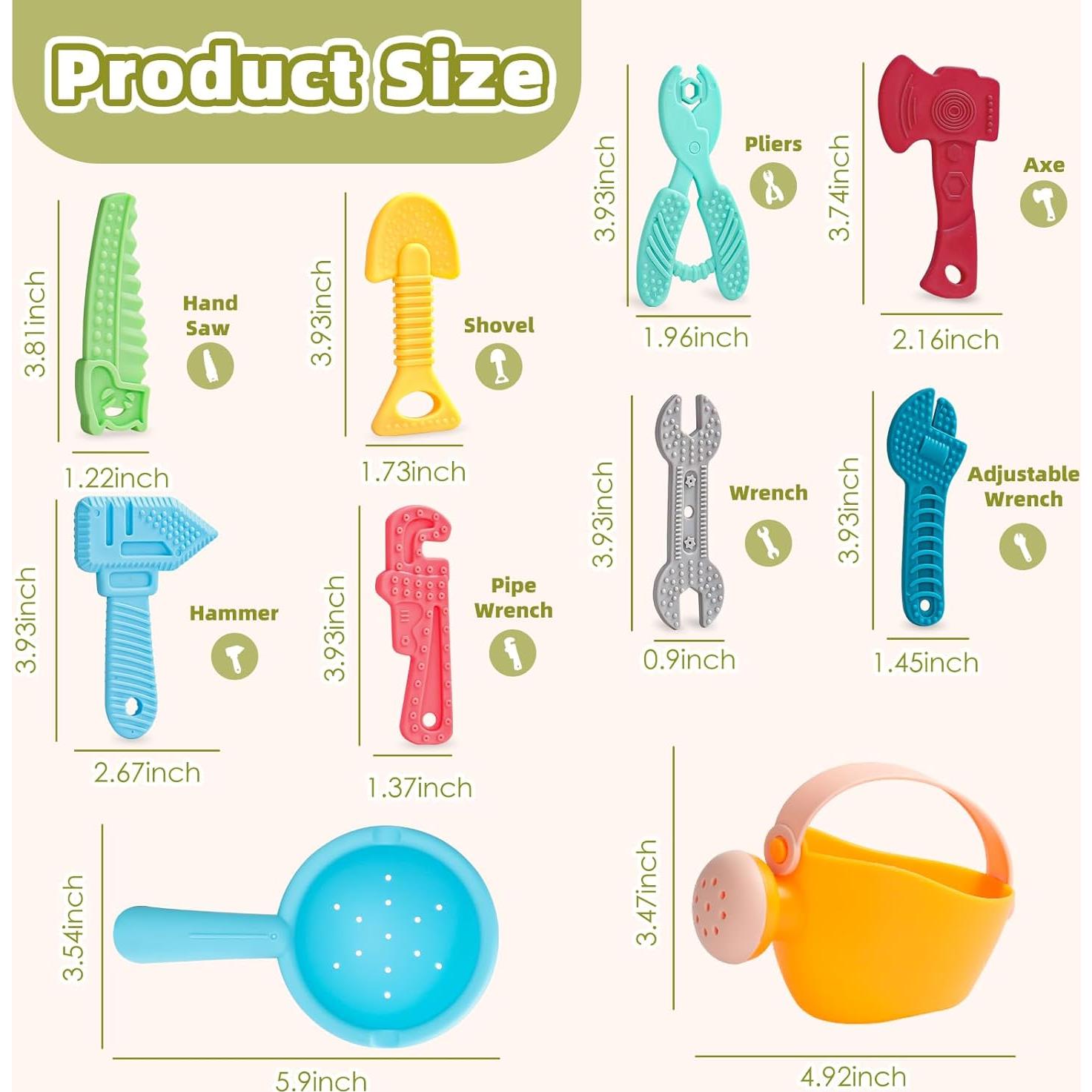 Juguetes de baño Fajiabao 10PCS para bebés 1-3 años