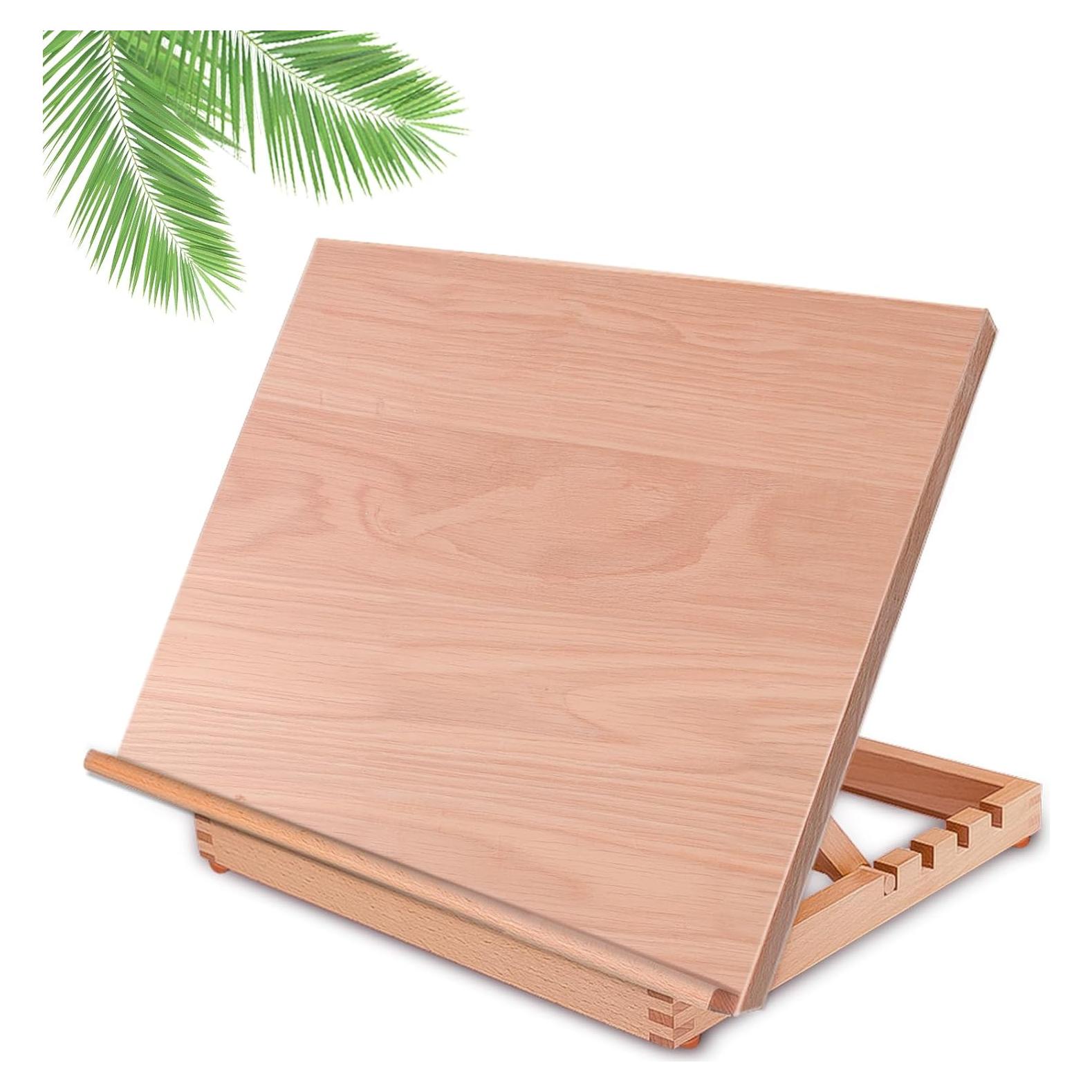 Caballete de Mesa A3 Miratuso con Ángulo Ajustable y Superficie Lisa