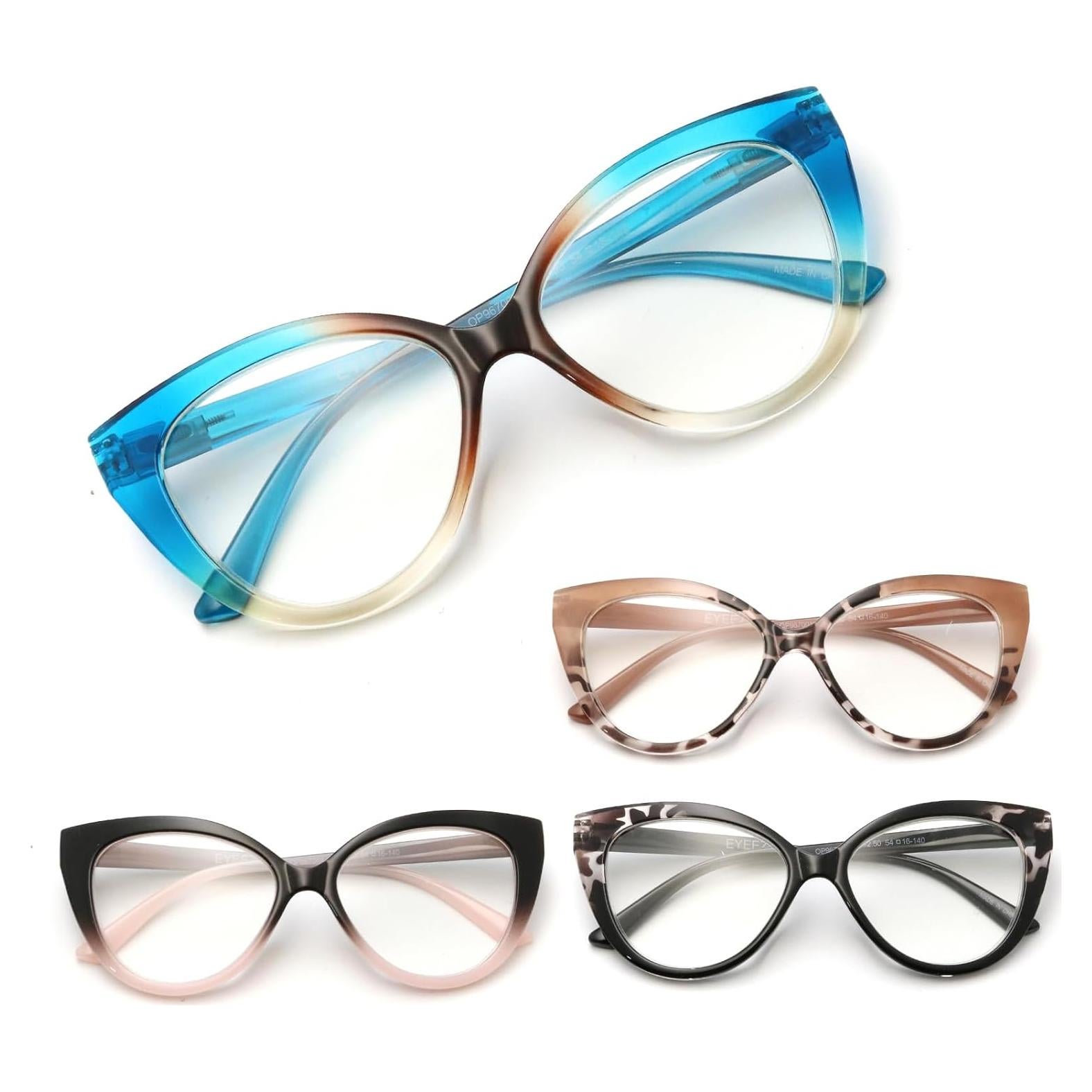 Gafas de lectura ojo de gato EYEEZI 2.75x luz azul