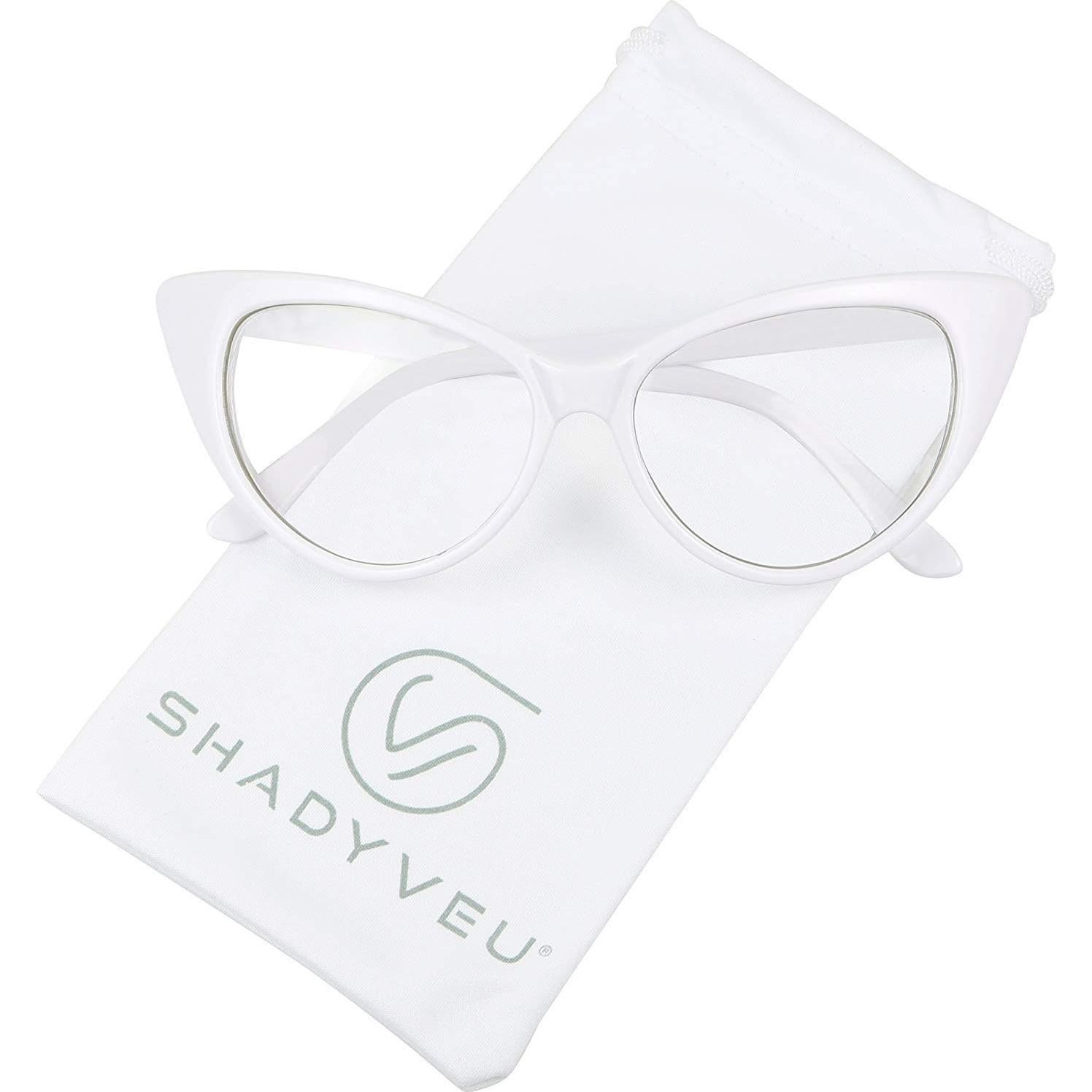 Gafas de sol cateye ShadyVEU UV protección clara moda