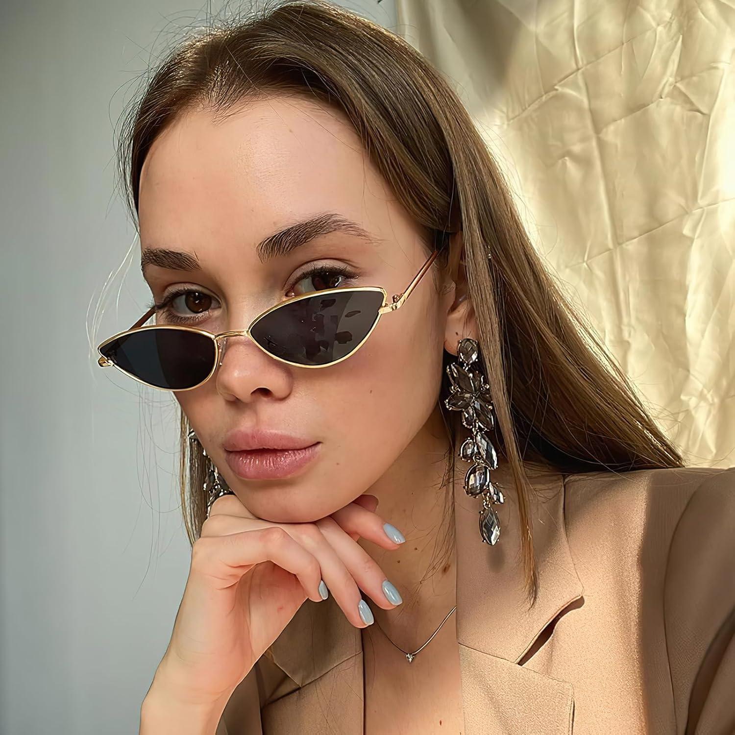 Gafas de sol Dollger ojo de gato triangulares UV400 unisex