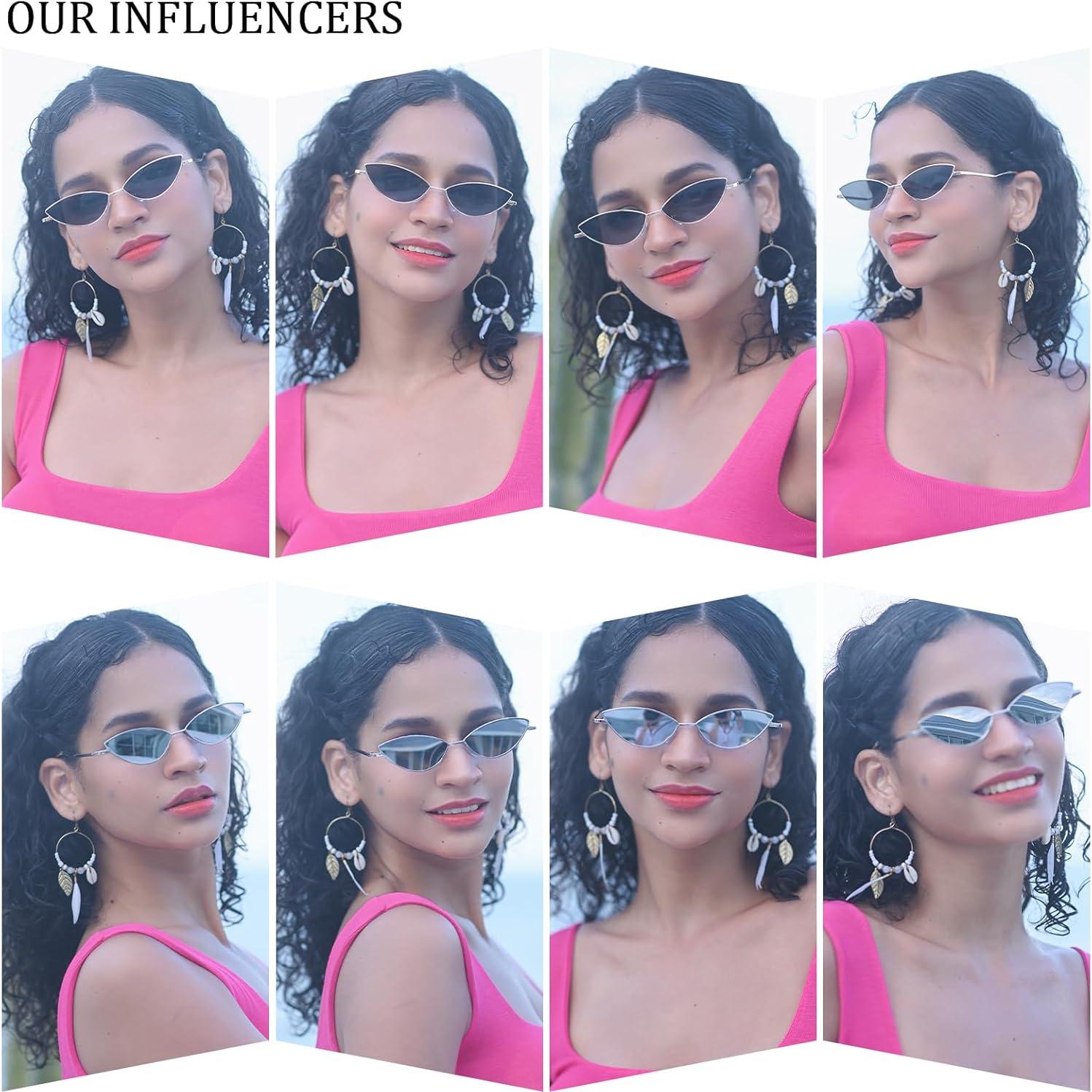 Gafas de sol Dollger ojo de gato triangulares UV400 unisex