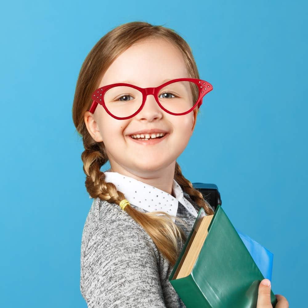 Gafas Retro Ojo de Gato ArtCreativity - Paquete de 4