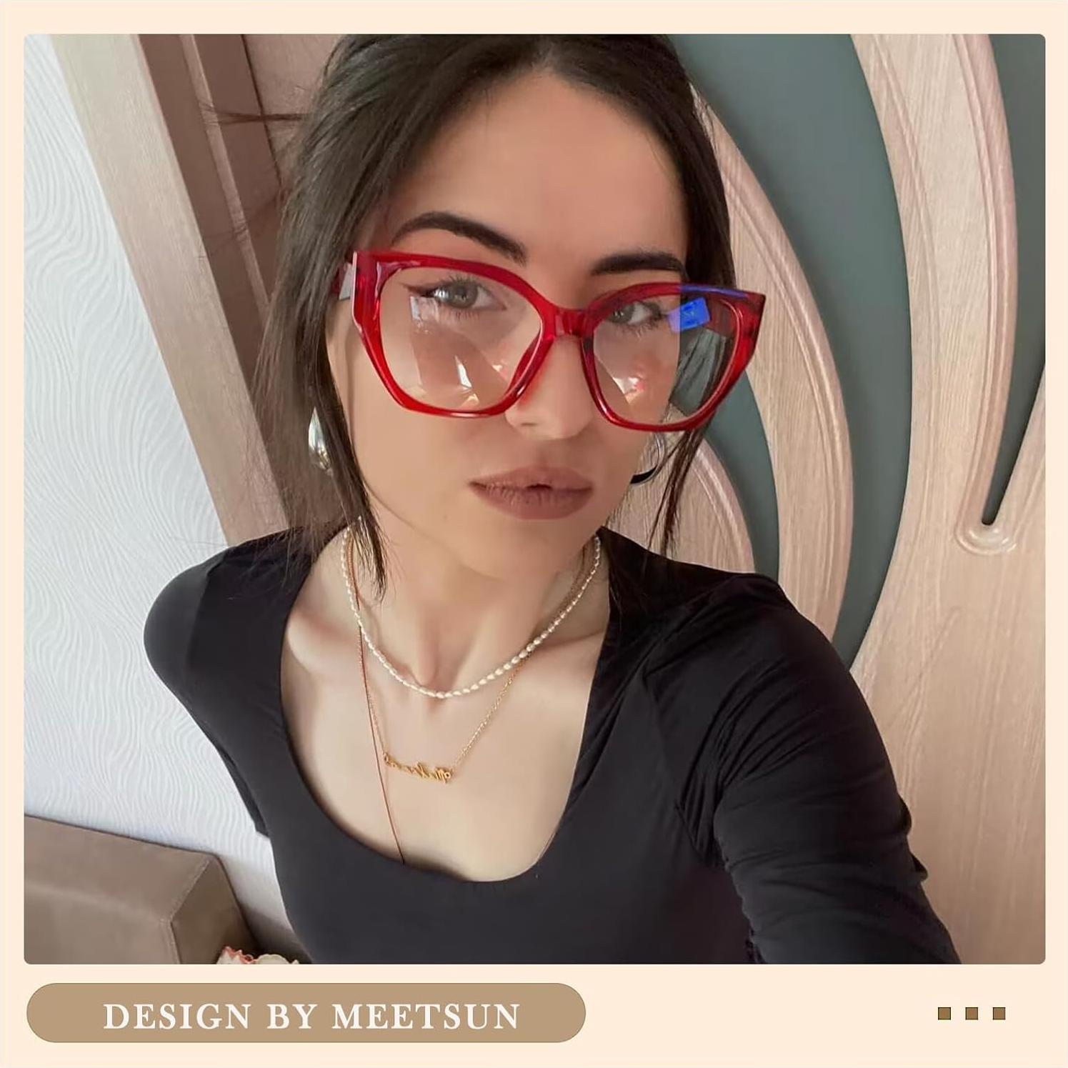 Gafas Bloqueo Luz Azul MEETSUN Gato Vintage UV400