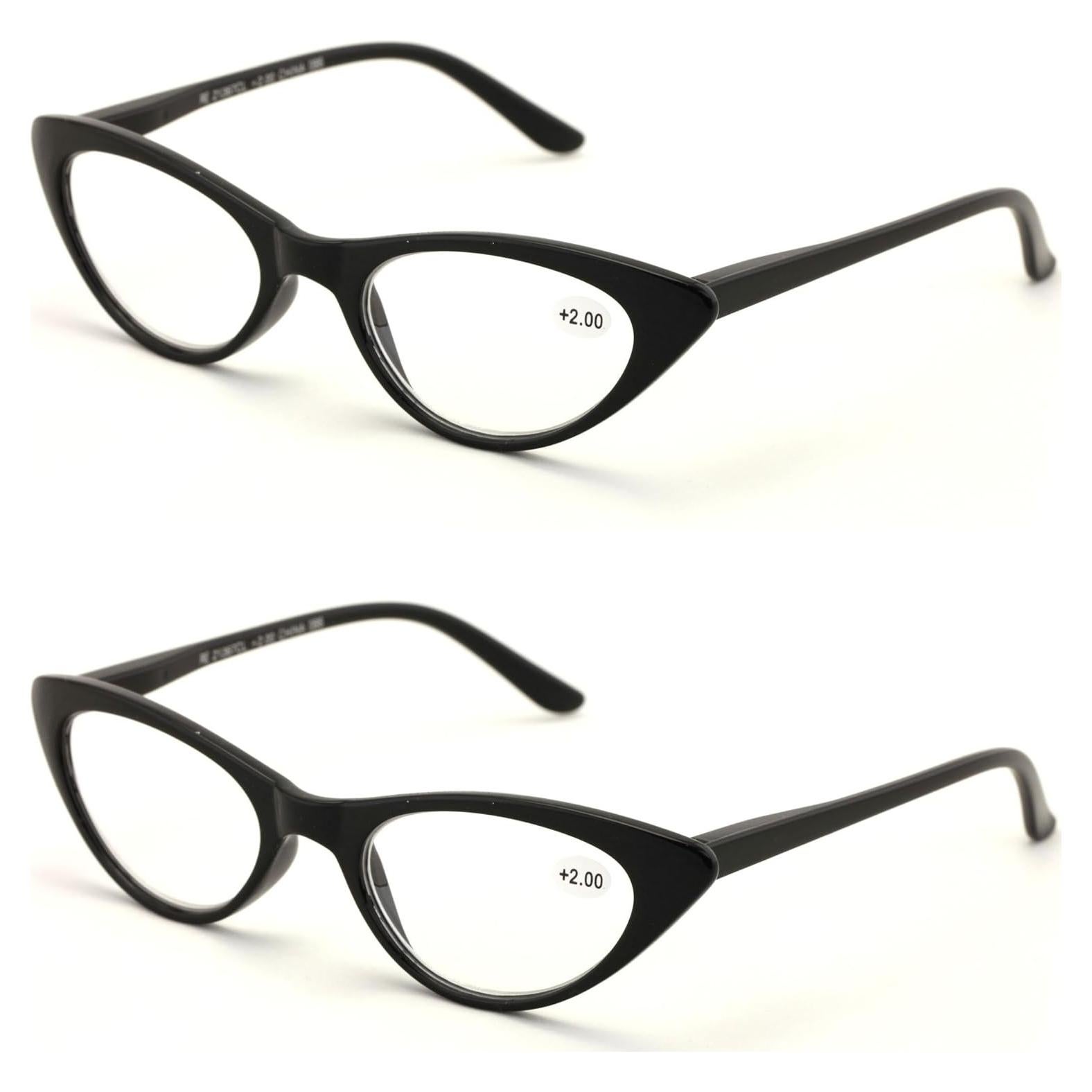 Gafas de Lectura Vintage V.W.E. Estilo Gato 1.5x