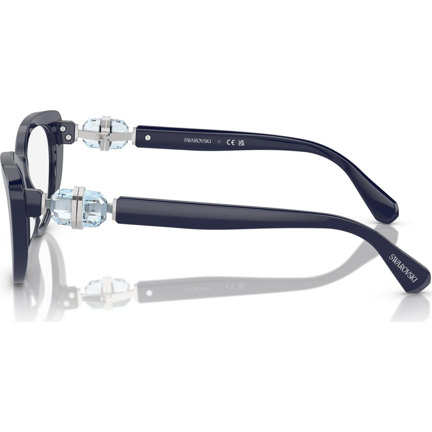 Montura Gafas Cat Eye Mujer Swarovski SK2005 Azul 53mm