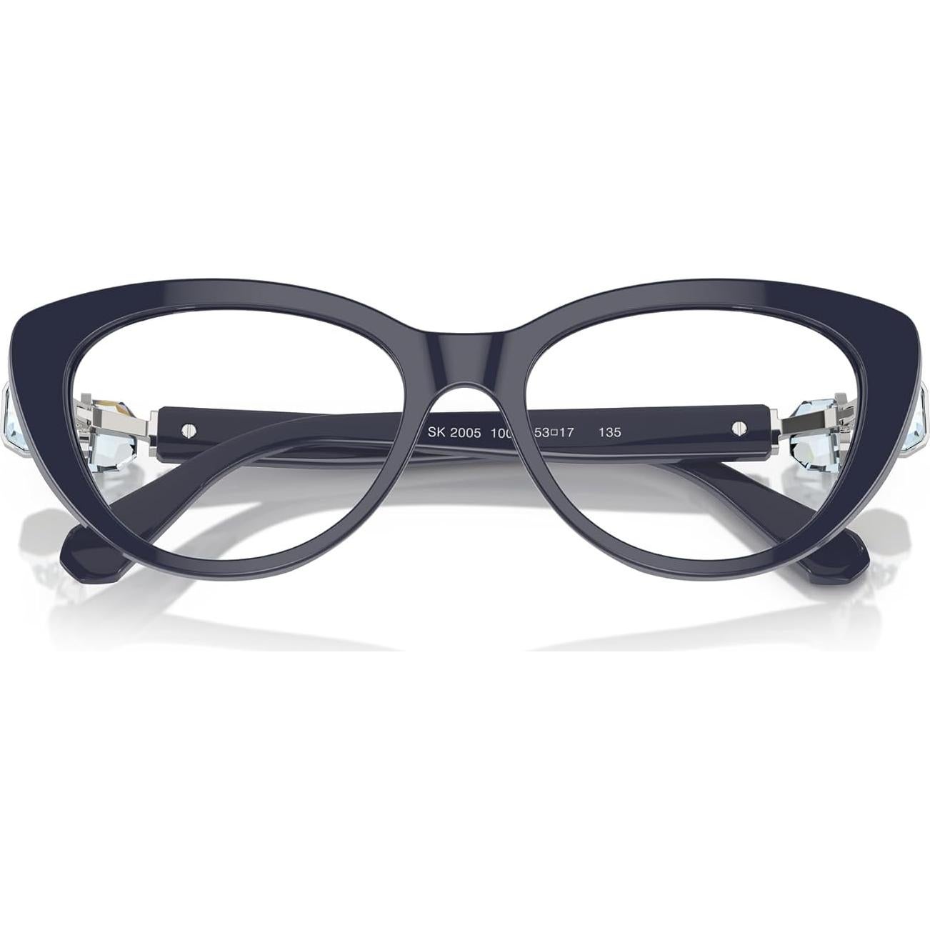 Montura Gafas Cat Eye Mujer Swarovski SK2005 Azul 53mm
