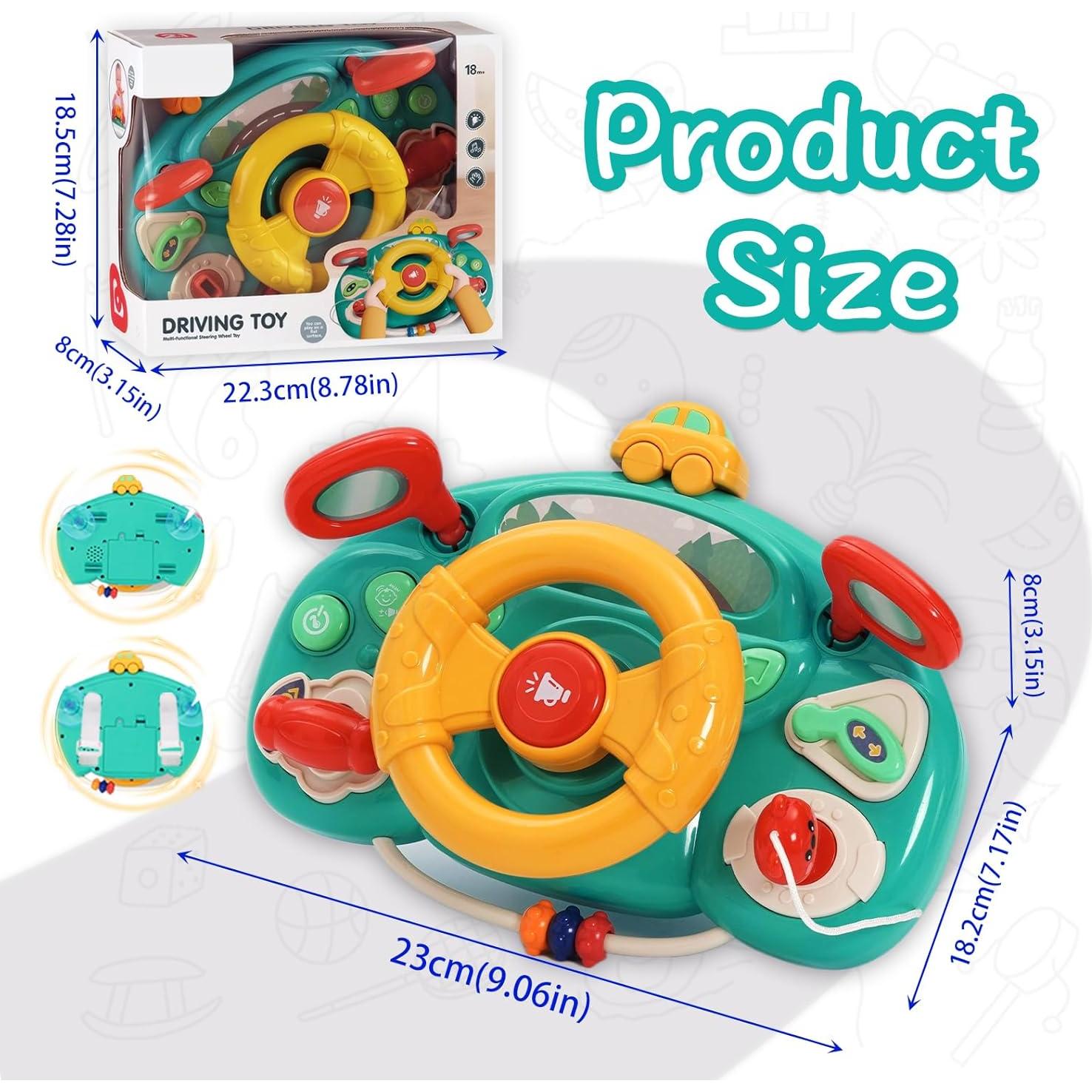 Volante Educativo para Bebés Ark miido - Juguete Musical 18 meses+