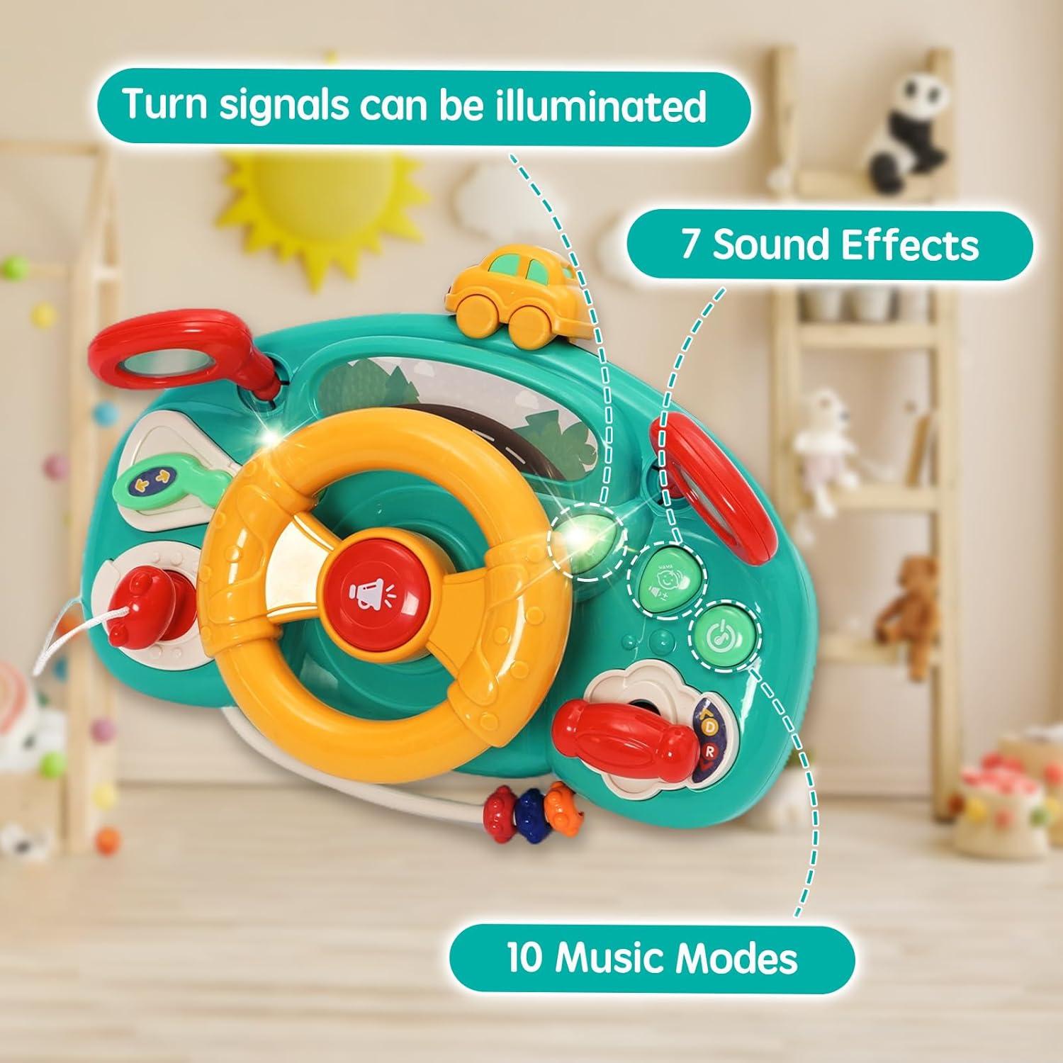 Volante Educativo para Bebés Ark miido - Juguete Musical 18 meses+