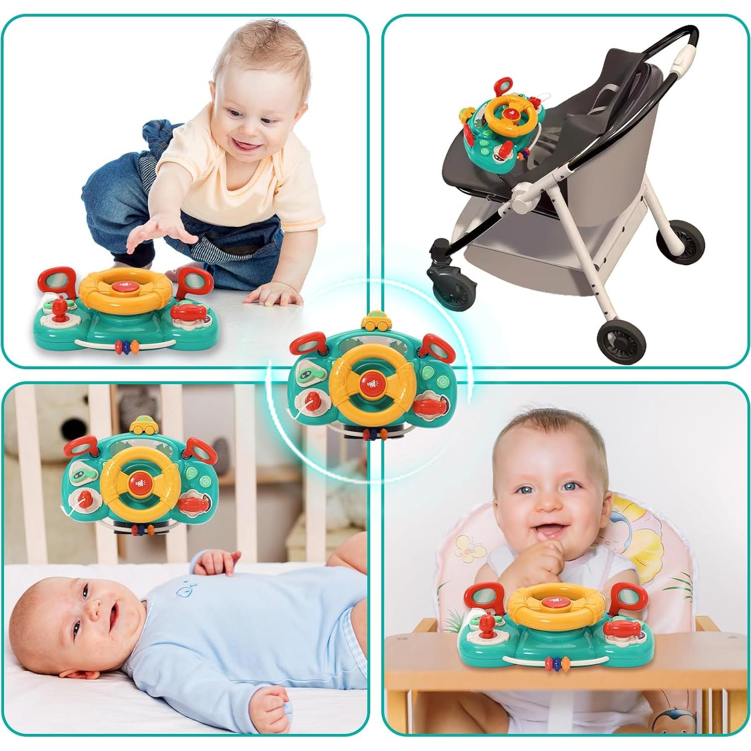 Volante Educativo para Bebés Ark miido - Juguete Musical 18 meses+