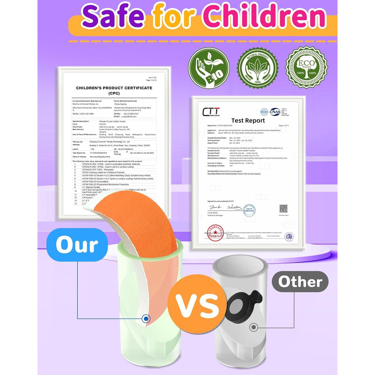 Rompecabezas de Madera Halloween Oomloid - 4 Piezas para Niños