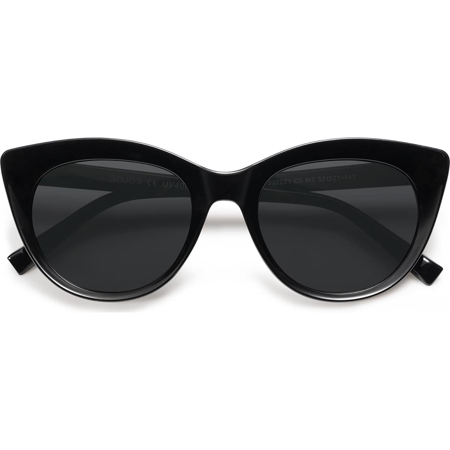 Gafas de sol polarizadas SojoS SJ2221 estilo ojo de gato