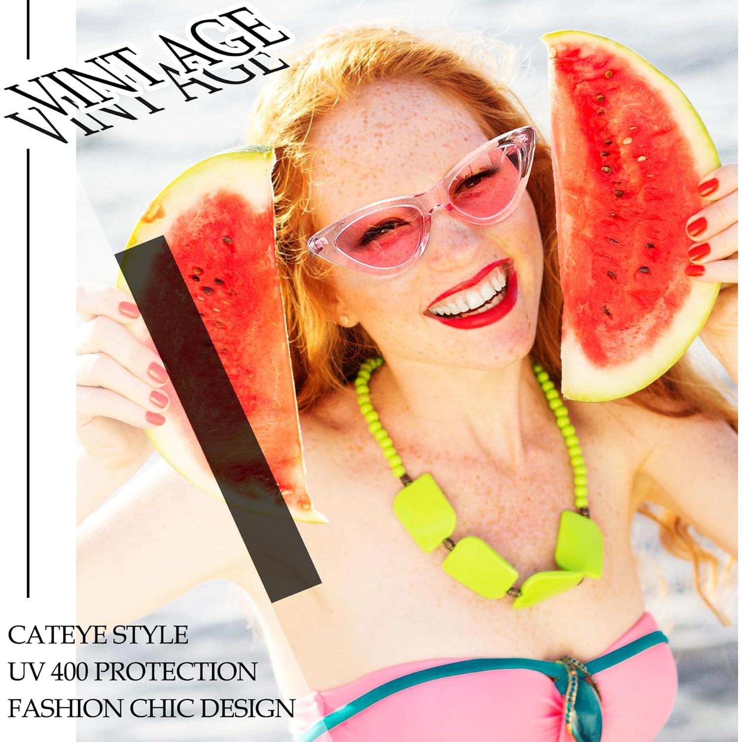 Gafas de sol Joopin cat eye rosa polarizadas UV400