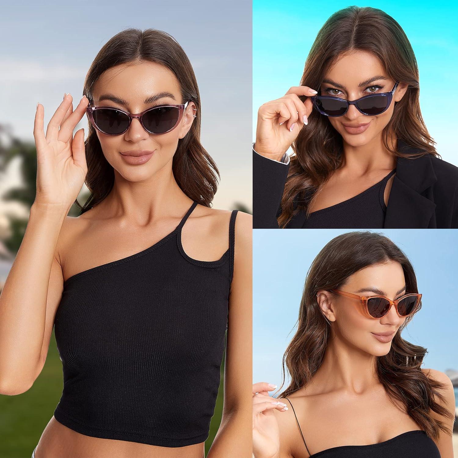 Gafas de sol ojo de gato VF2219 polarizadas para mujeres