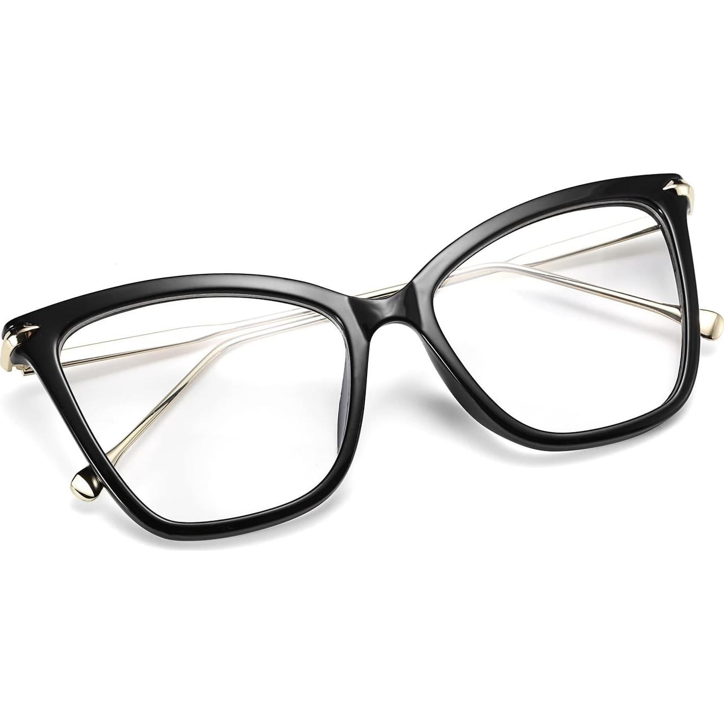 Gafas de Ojo de Gato FEISEDY con Lentes Transparentes