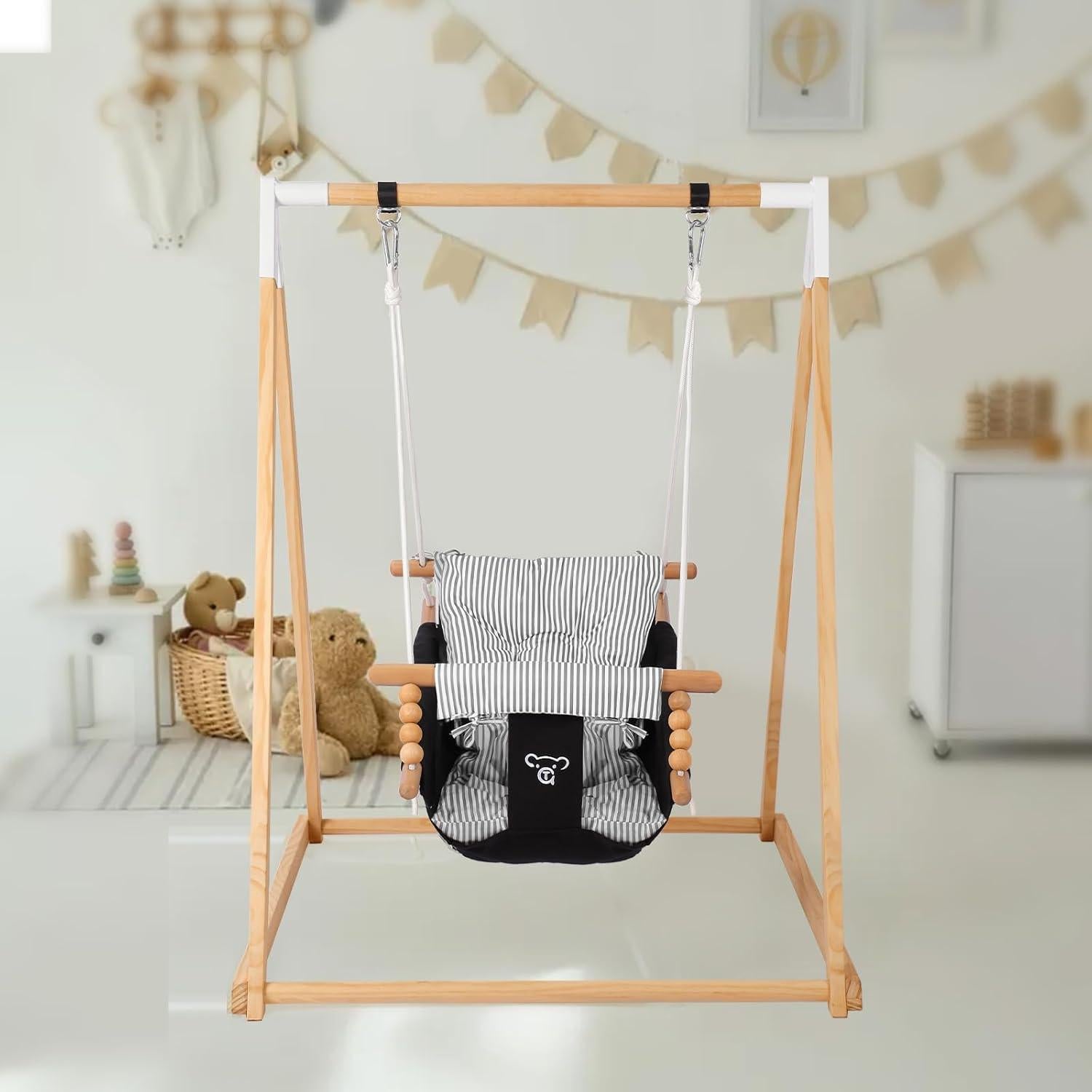 Columpio y Saltador 2 en 1 Doerpuz para Bebés hasta 3 Años