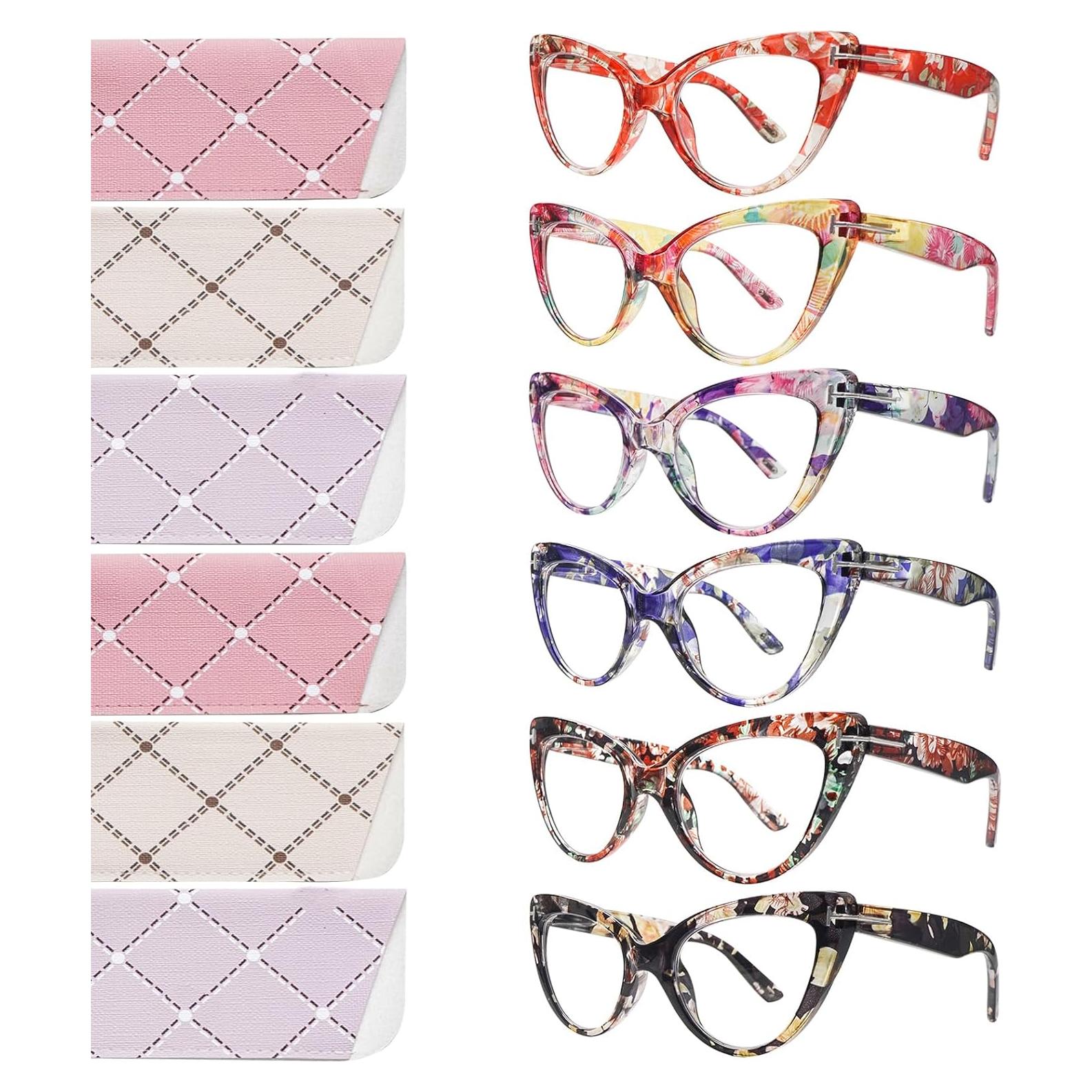 Gafas de Lectura Ojo de Gato BONCAMOR 2.25 Dioptrías 6 Colores