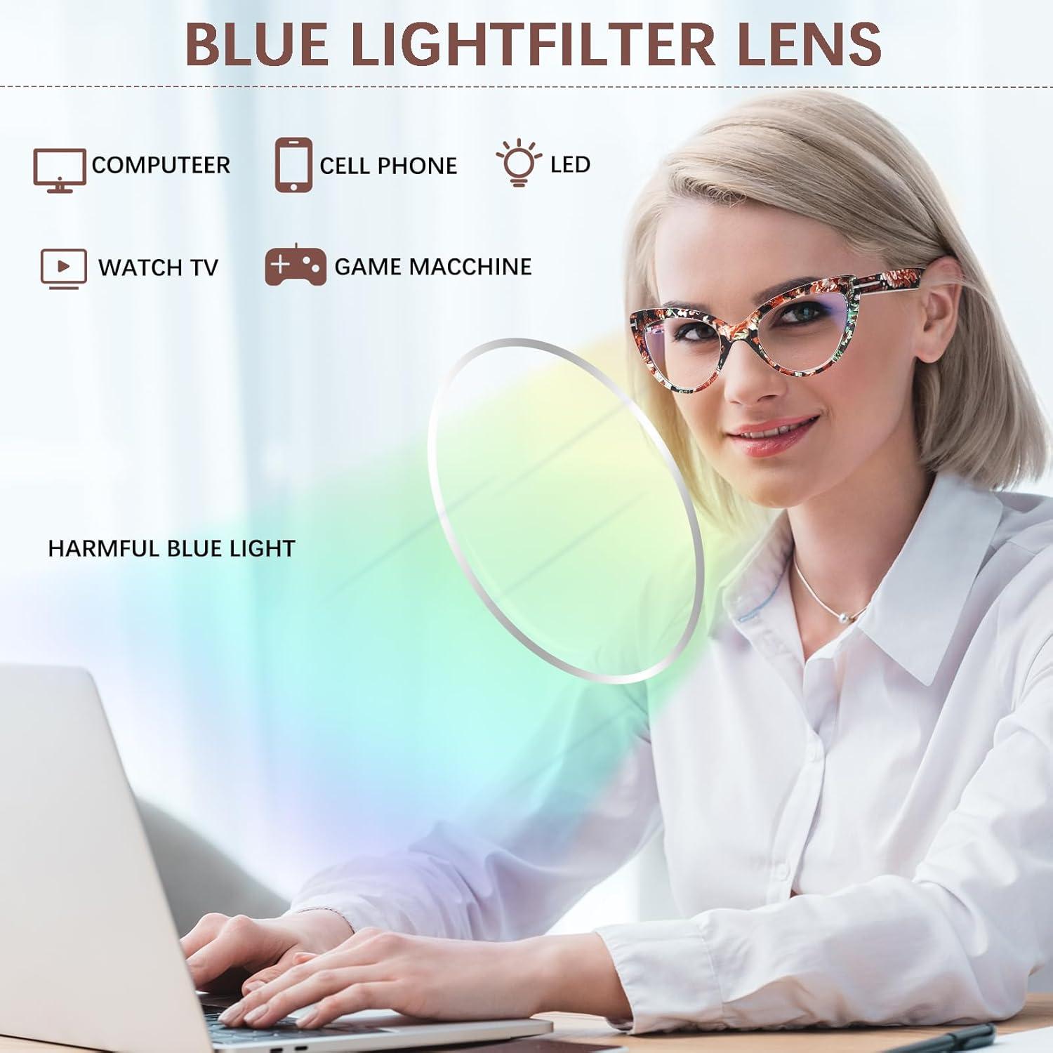 Gafas de Lectura Ojo de Gato BONCAMOR 2.25 Dioptrías 6 Colores