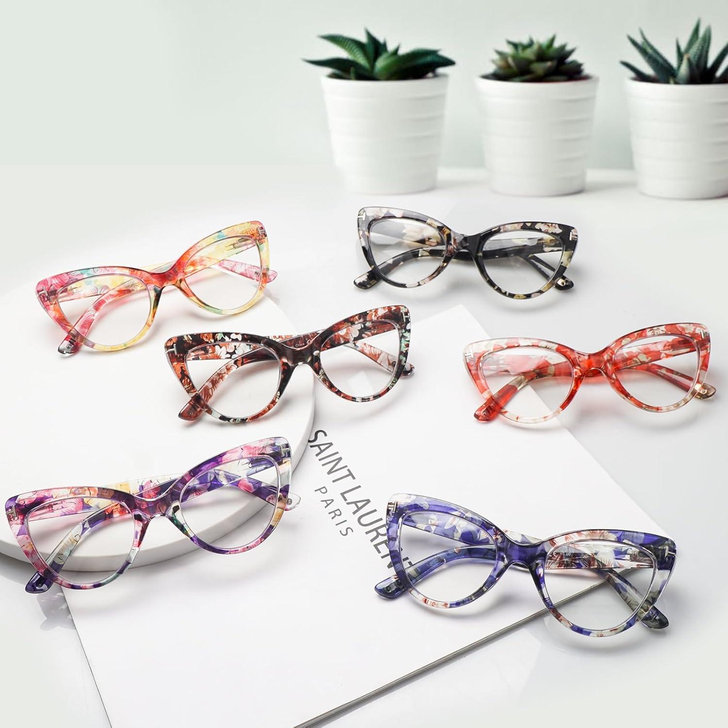 Gafas de Lectura Ojo de Gato BONCAMOR 2.25 Dioptrías 6 Colores