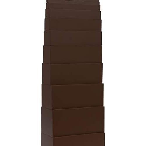 Juguetes Montessori Escalera Marrón 10 Piezas 3+ Años