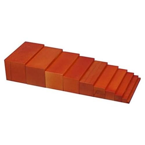 Escalera Marrón Montessori Adena 1x1 a 10x10 cm