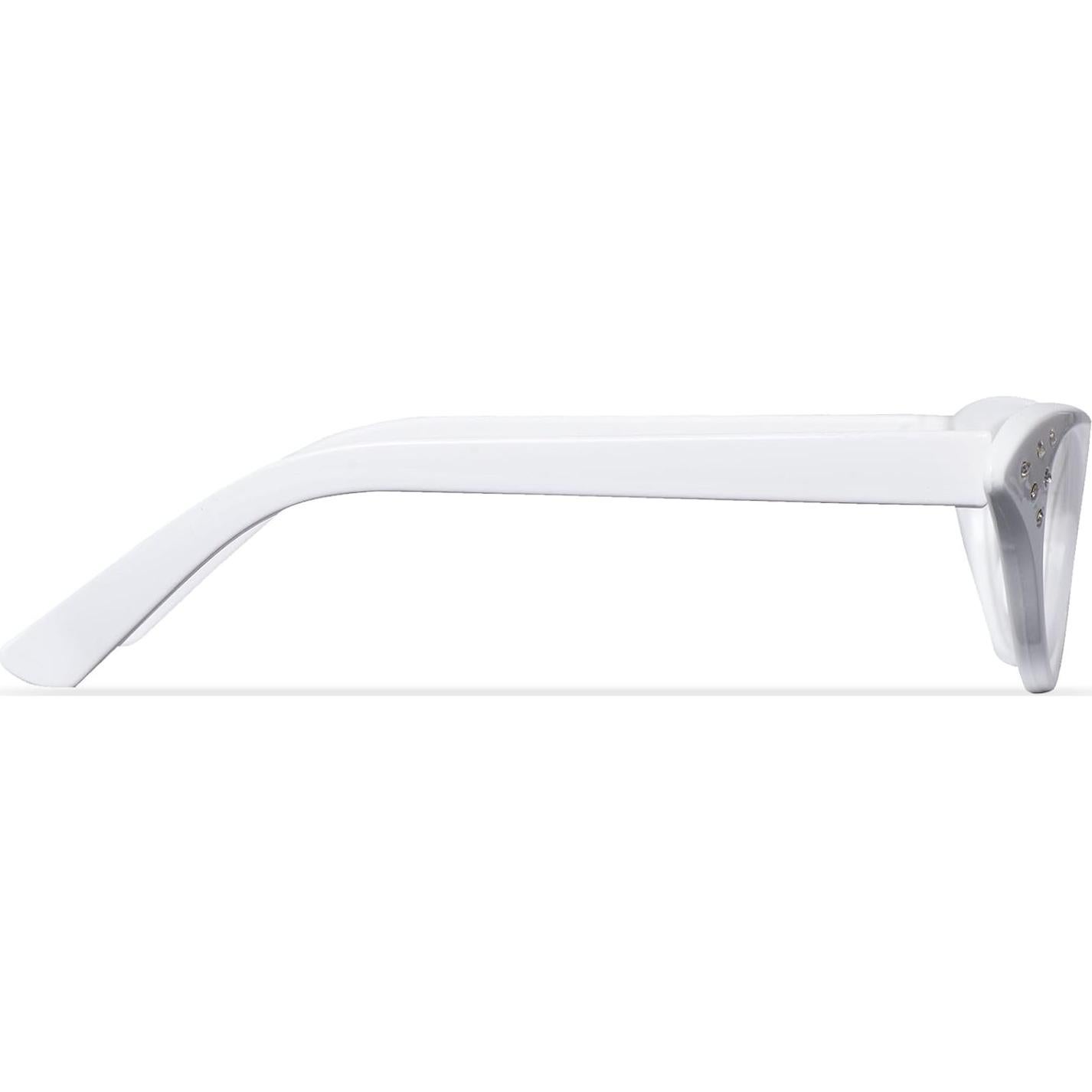 Gafas de disfraz de gato rosa y blanco con strass - 2 pares