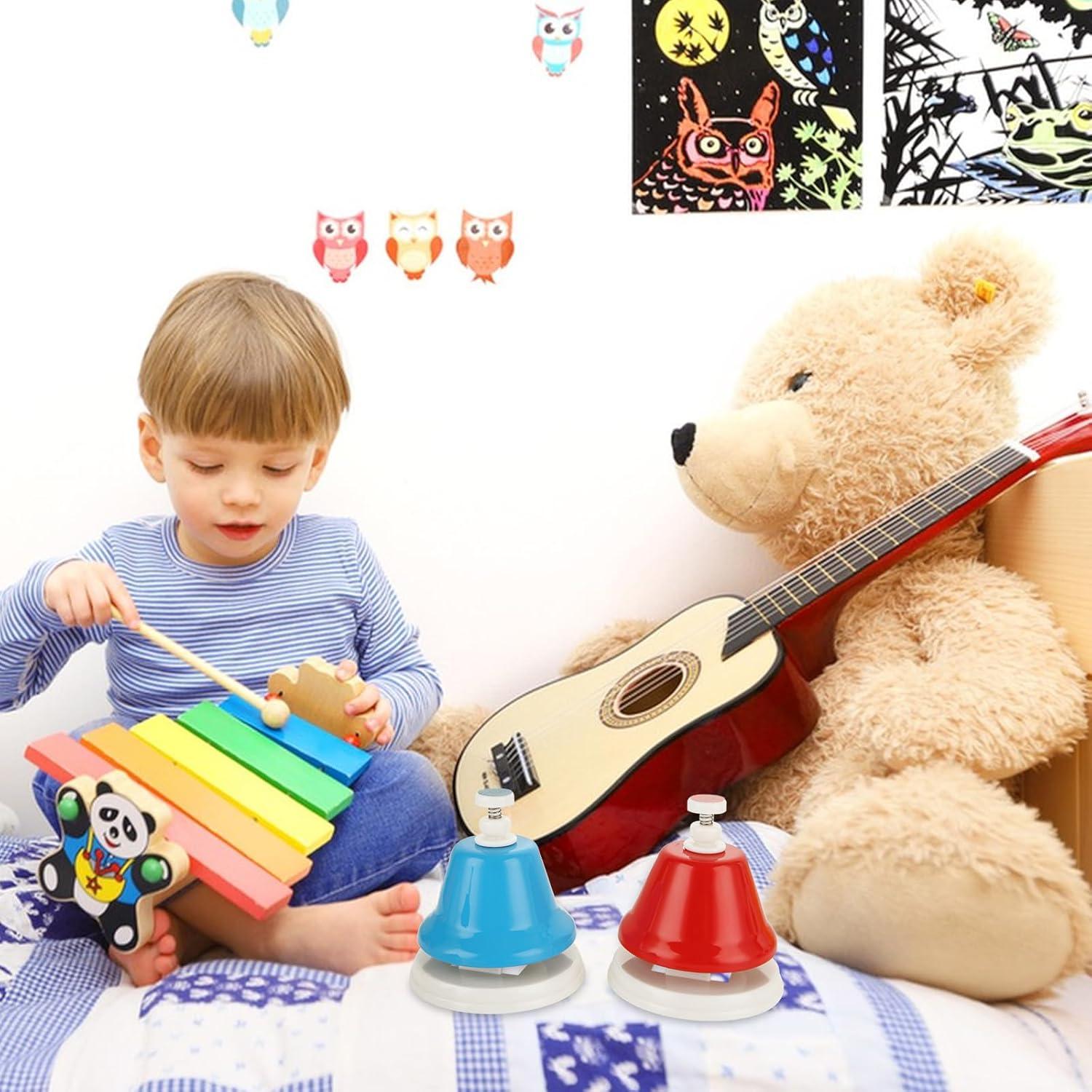 Campanas Musicales MUXHEL 8 Piezas Diatónicas Arcoíris