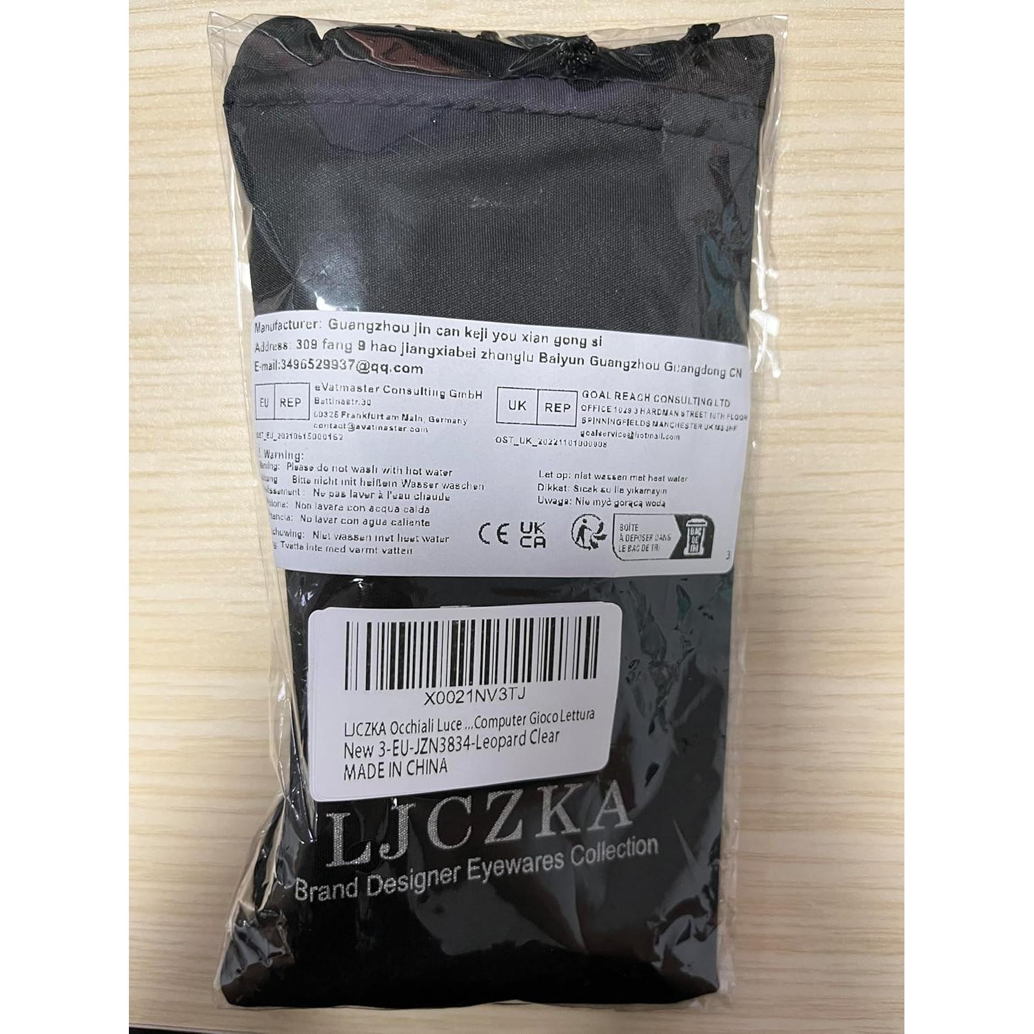 Gafas LJCZKA Ojo de Gato Bloqueadoras Luz Azul Mujeres