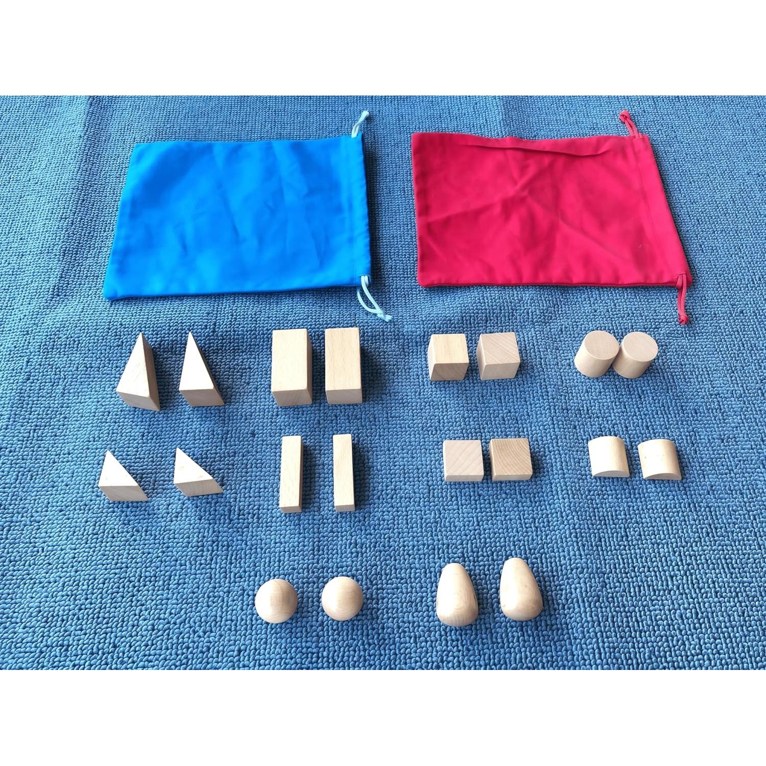 Juego de Bolsa Estereognóstica Montessori Penepico 20 cm