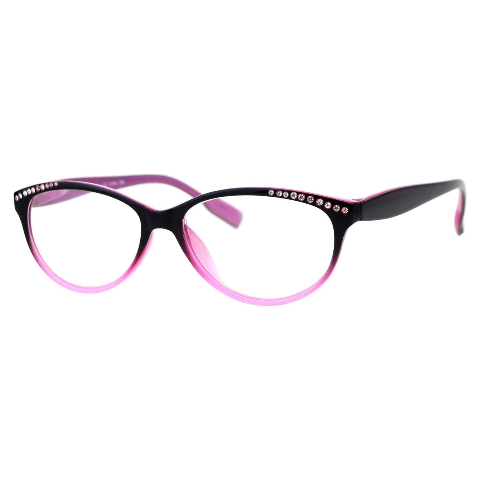 Gafas de Lectura SA106 de Plástico con Rhinestones 2.0x