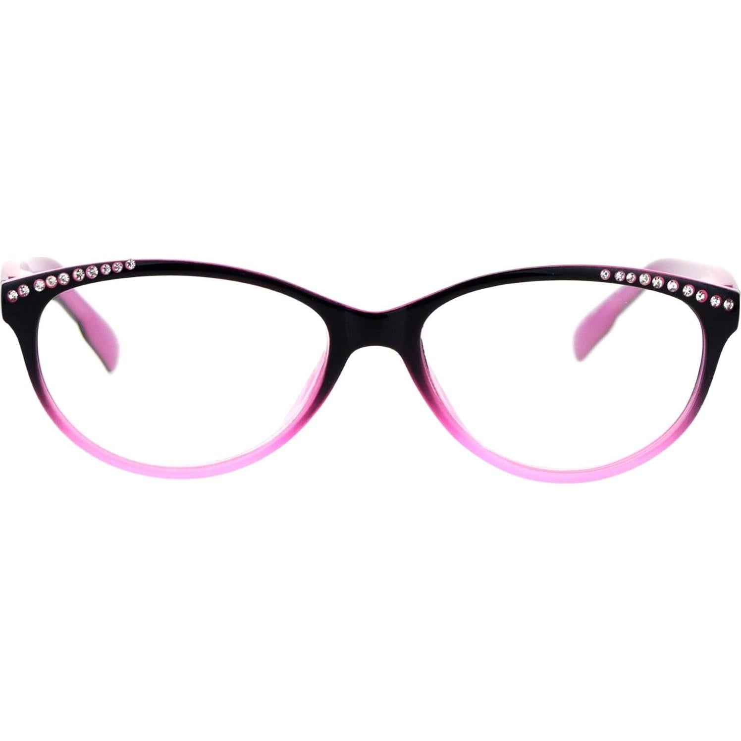 Gafas de Lectura SA106 de Plástico con Rhinestones 2.0x