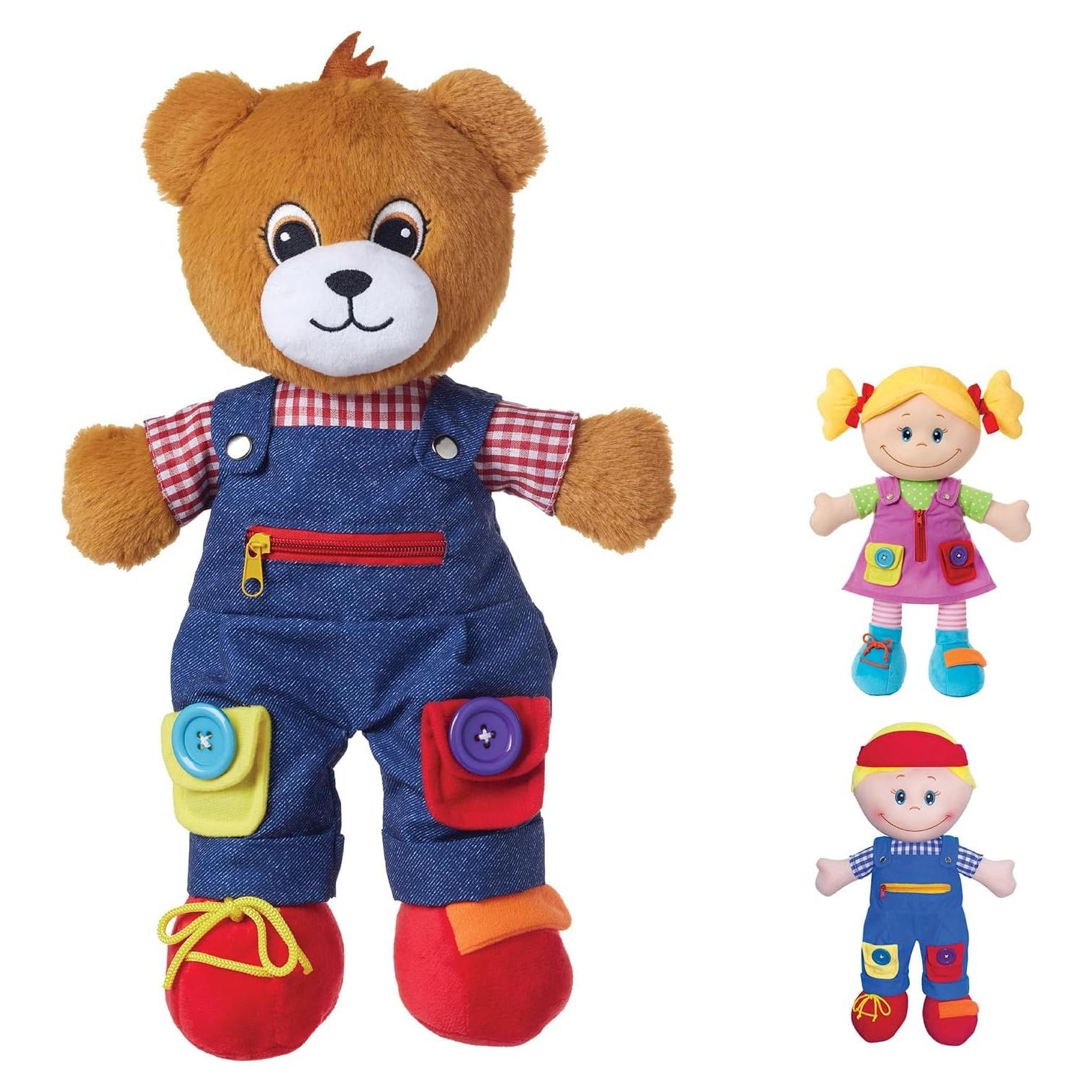 Oso Educativo de Peluche 42.94 cm - Juguete de Aprendizaje