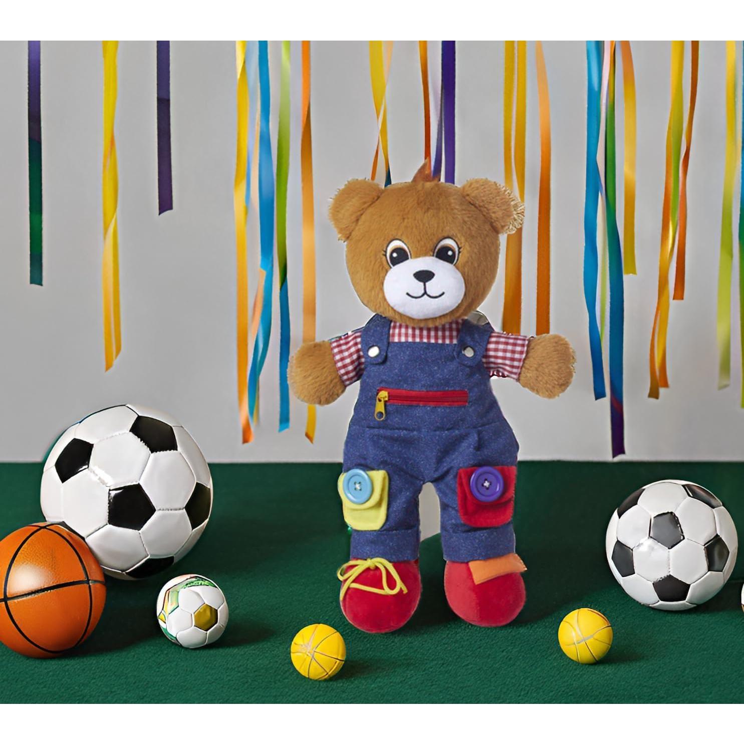 Oso Educativo de Peluche 42.94 cm - Juguete de Aprendizaje