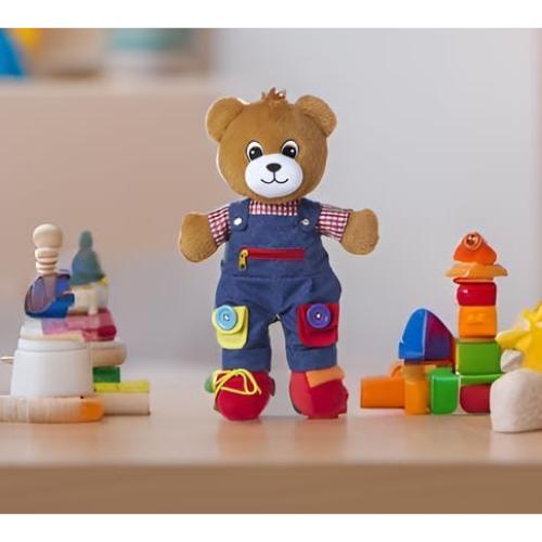 Oso Educativo de Peluche 42.94 cm - Juguete de Aprendizaje