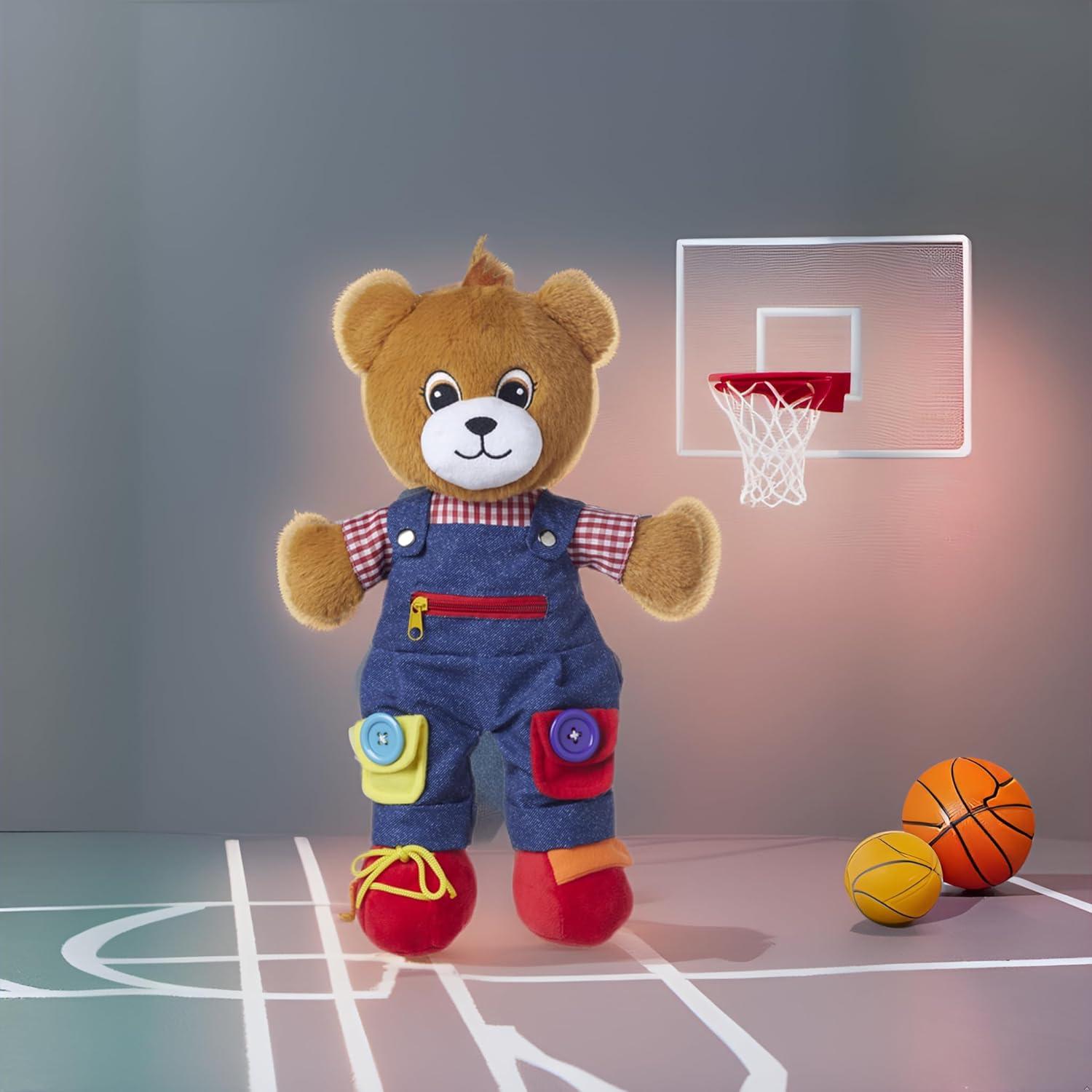 Oso Educativo de Peluche 42.94 cm - Juguete de Aprendizaje